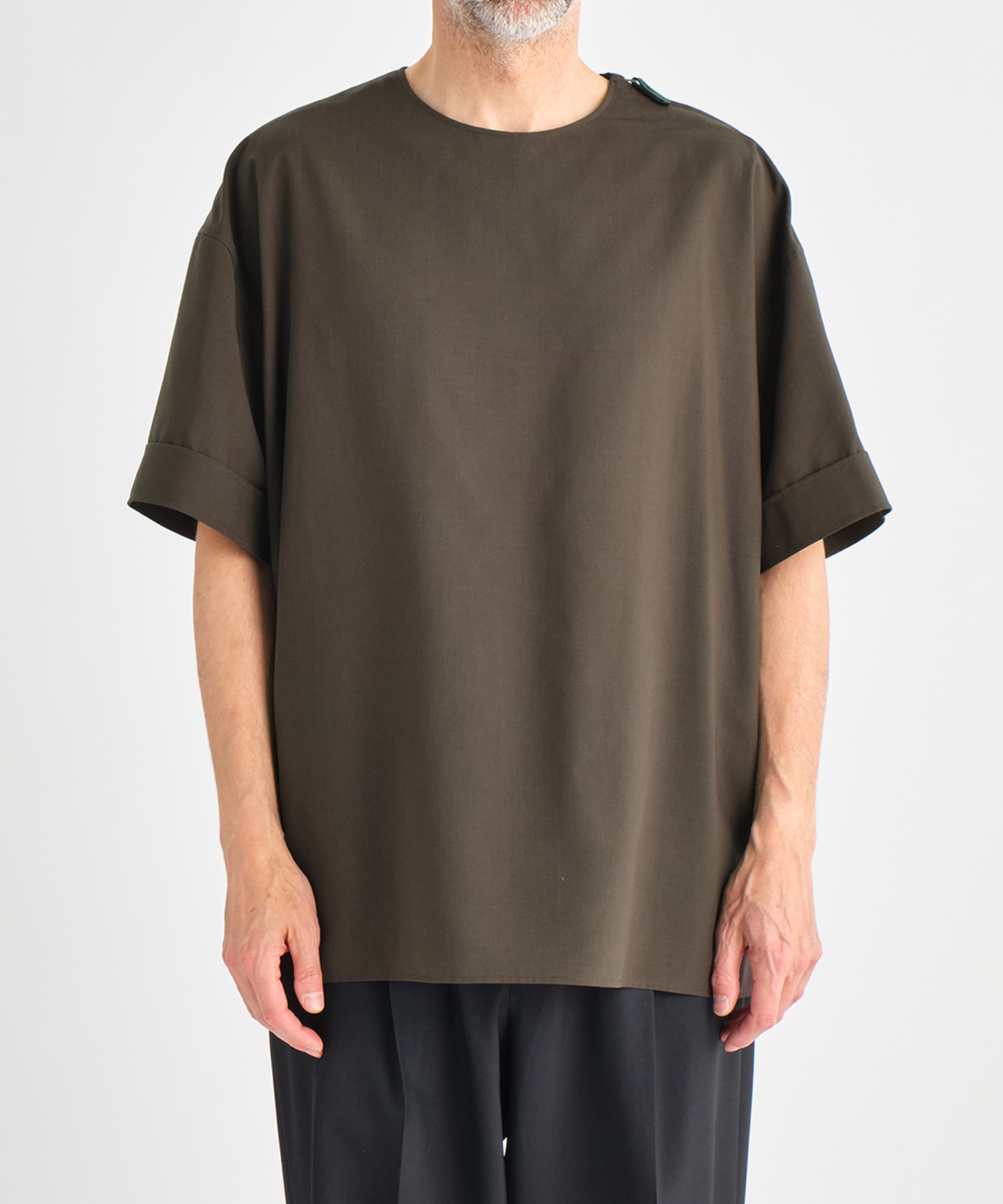 THE SIDE ZIP PULLOVER SHIRT SHORT SLEEVE THE RERACS