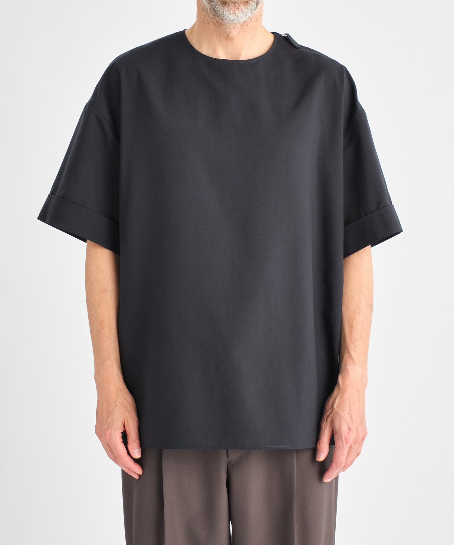THE SIDE ZIP PULLOVER SHIRT SHORT SLEEVE THE RERACS