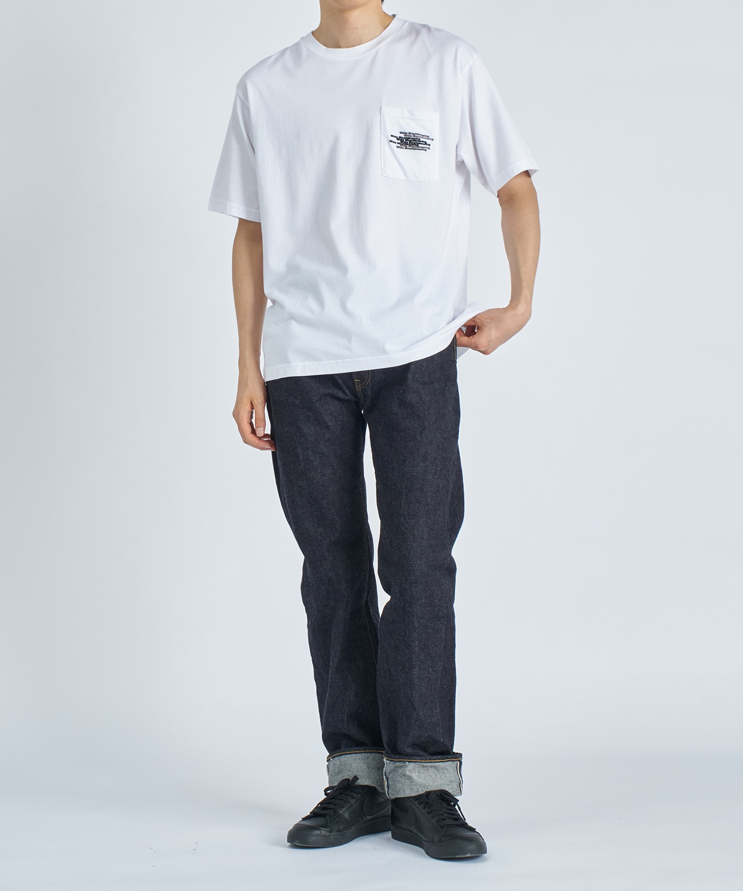 MULTILOGO POCKET T-SHIRT White Mountaineering