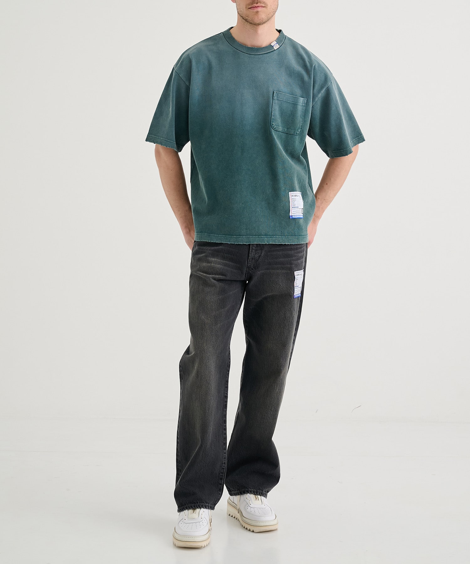 DISTRESSED SS T-SHIRTS Maison MIHARA YASUHIRO