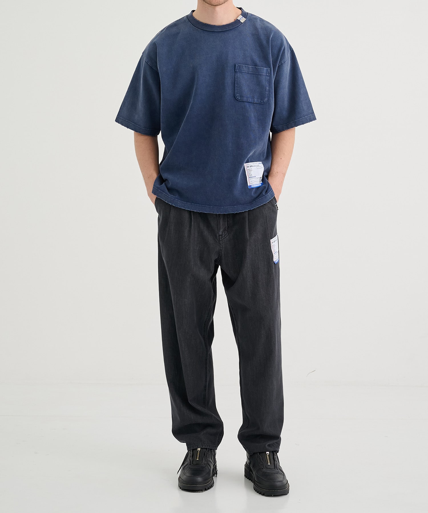 DISTRESSED SS T-SHIRTS Maison MIHARA YASUHIRO