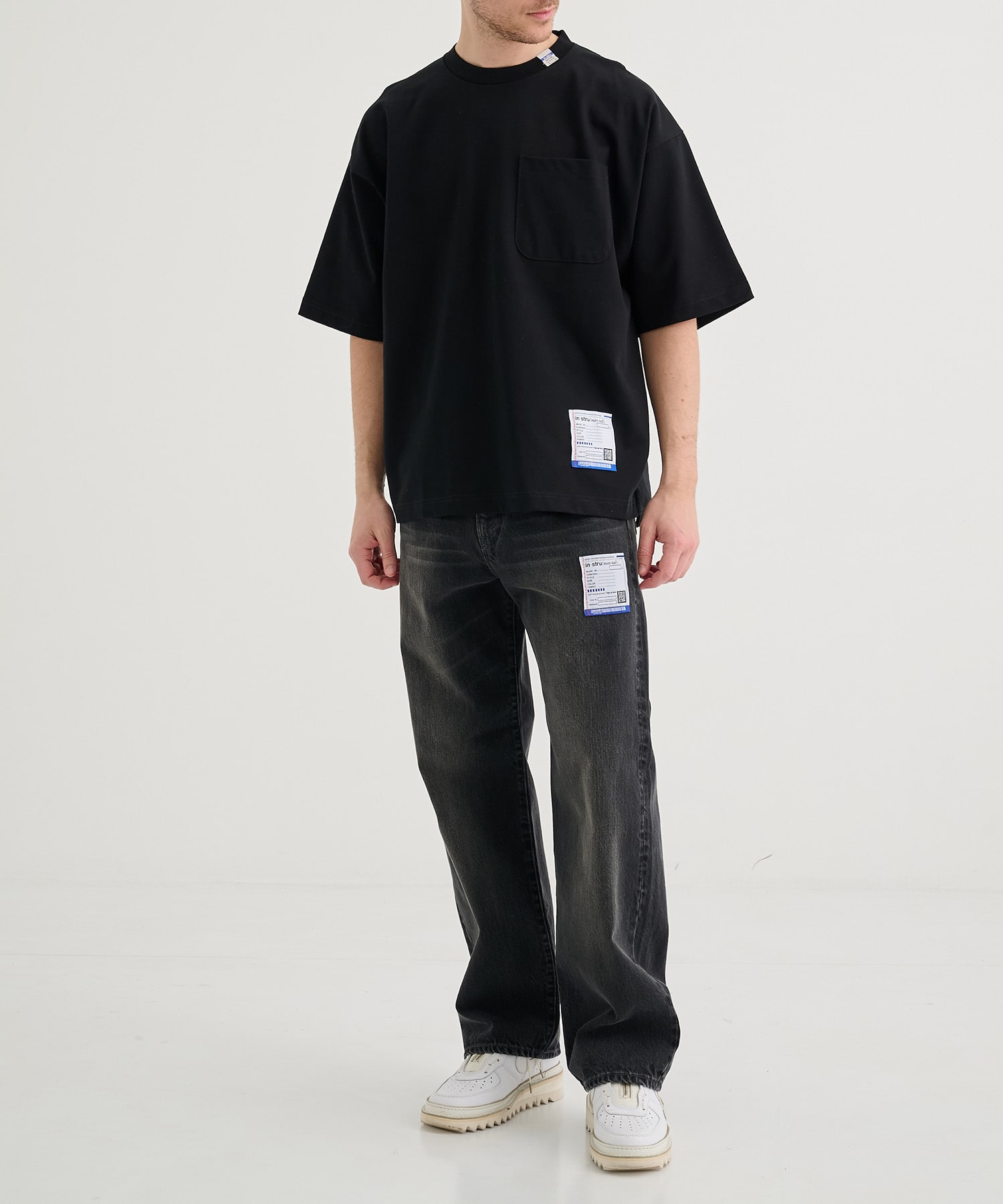 HEAVY WEIGHT JERSEY POCKET SS TEE Maison MIHARA YASUHIRO