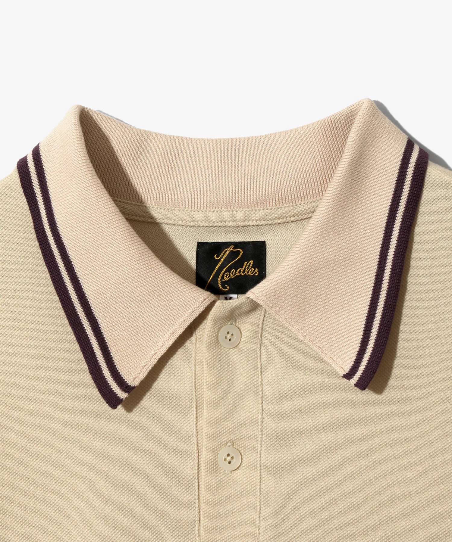 Regular Collar Polo - Cotton Pique NEEDLES