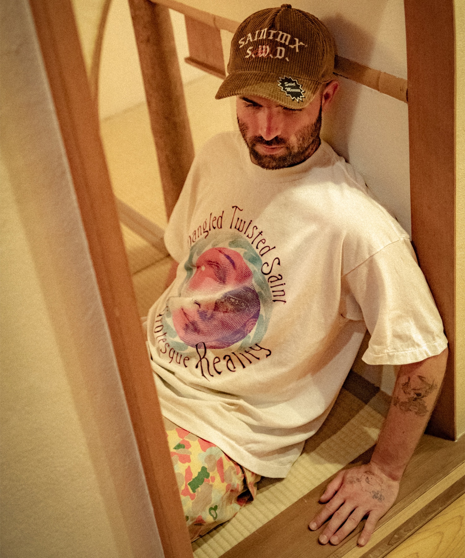 SM-MK8-0000-C09/SW_SS T-SHIRT/TWISTED SAINT/WHT SAINT MXXXXXX