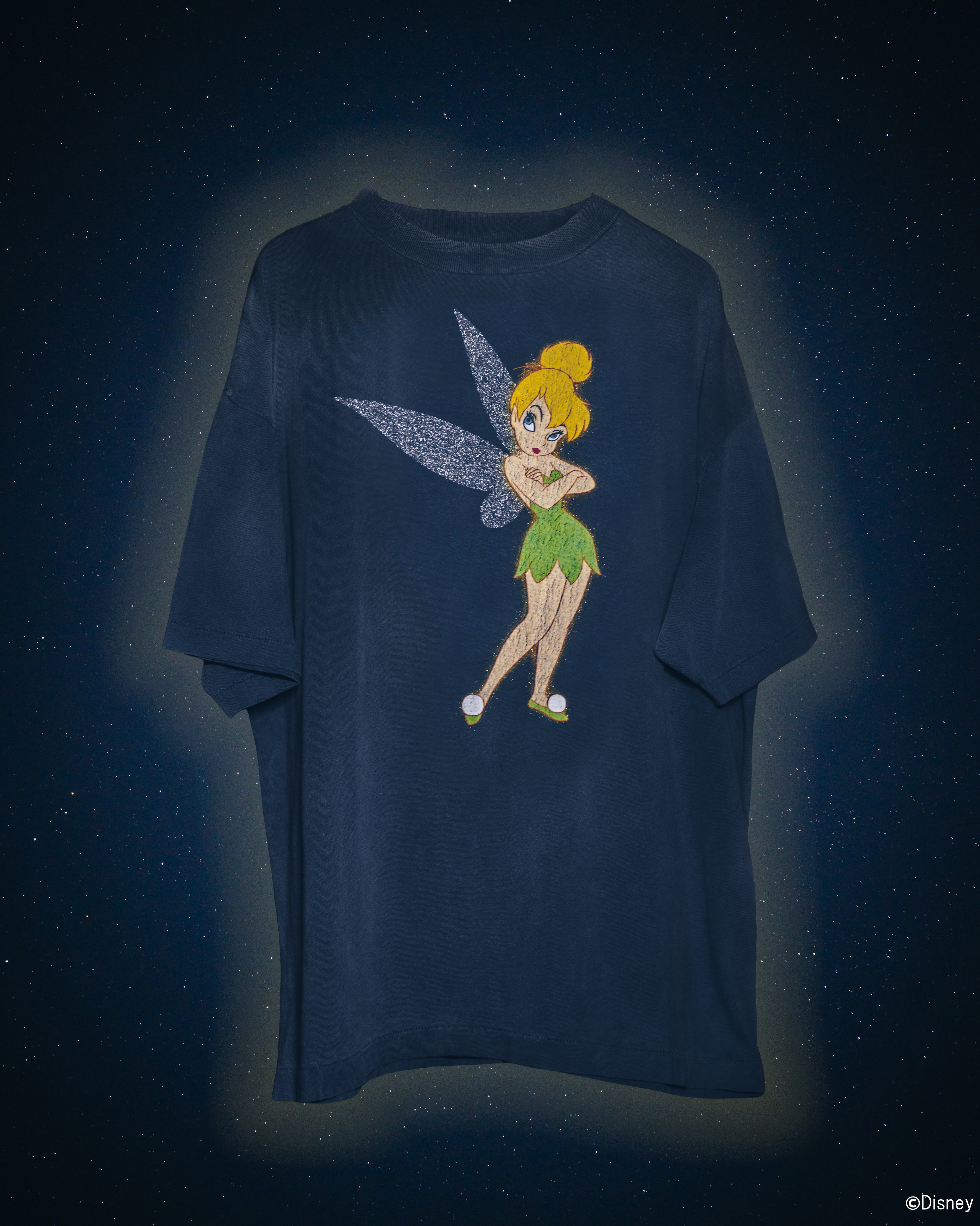 SM-MK8-0000-C79/DSN_SS T-SHIRT/TINKER BELL/NAVY SAINT MXXXXXX