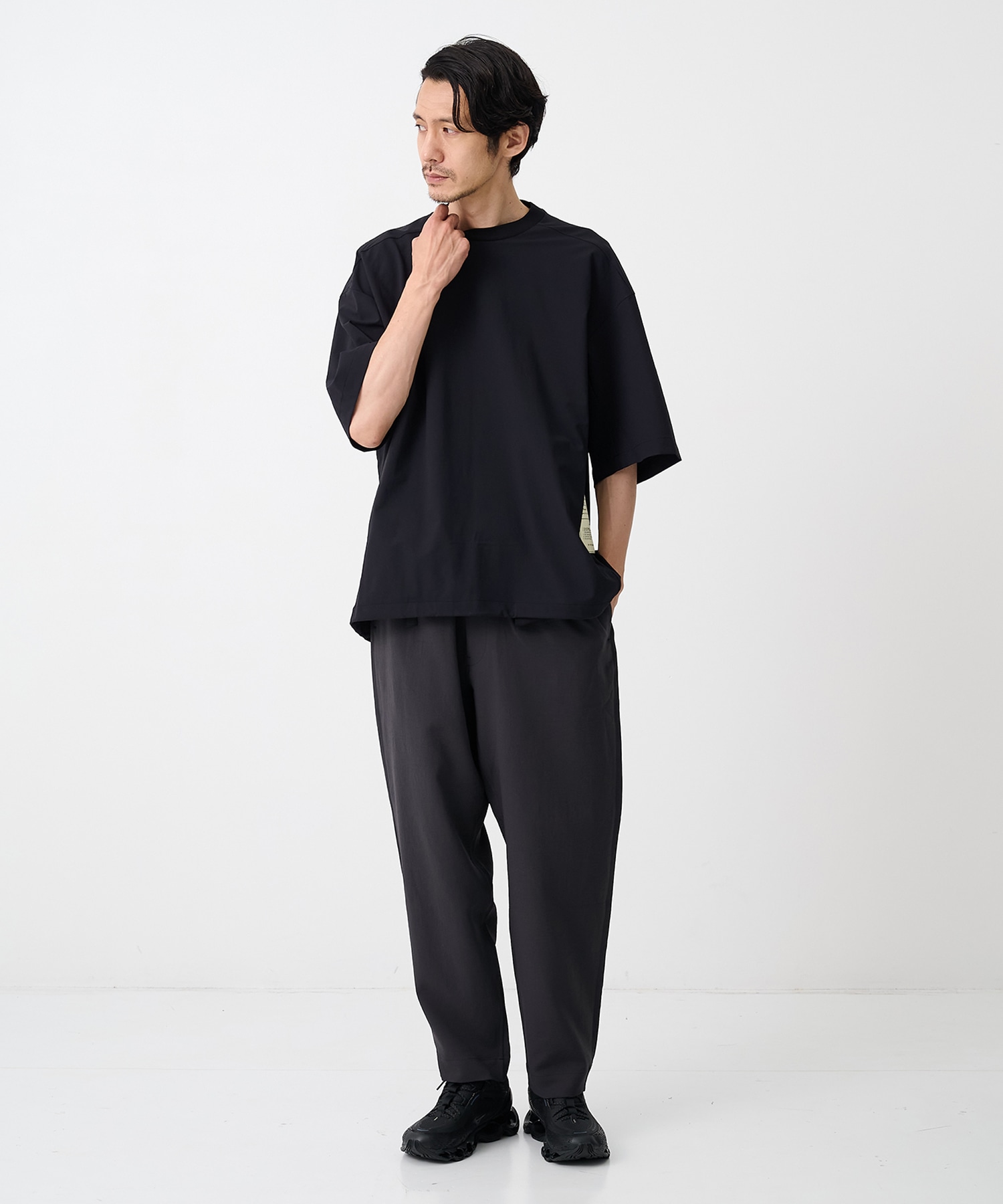 【エヌハリウッド】9261-CS52-004 PANELED T-SHIRT N.HOOLYWOOD