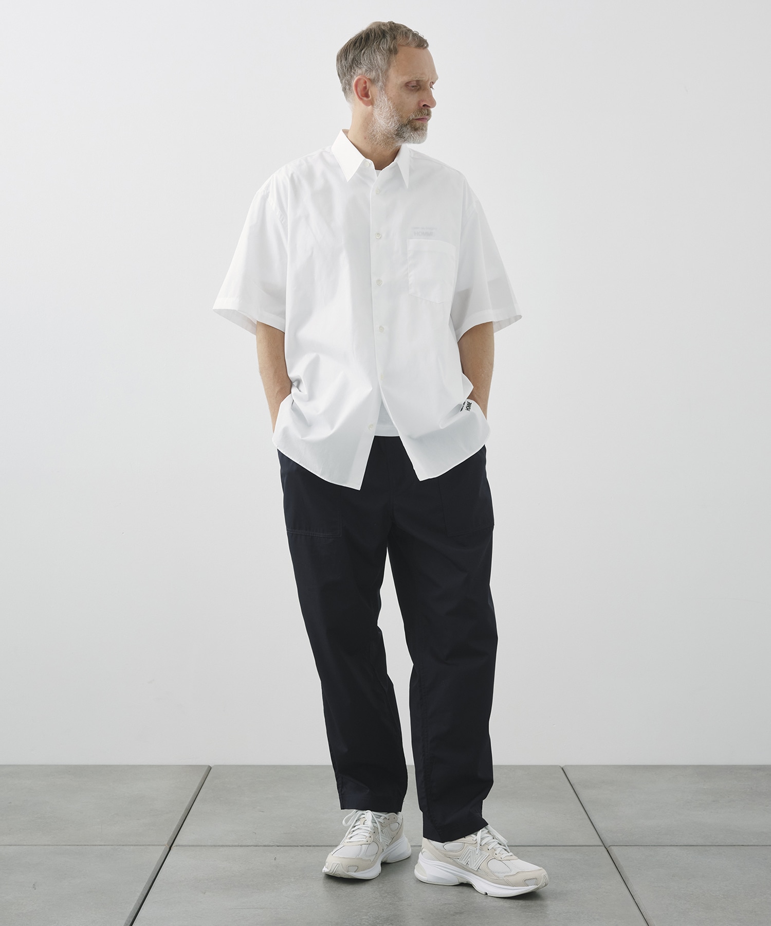綿ブロード Pants | COMME DES GARCONS HOMME コムデギャルソンオム HQ