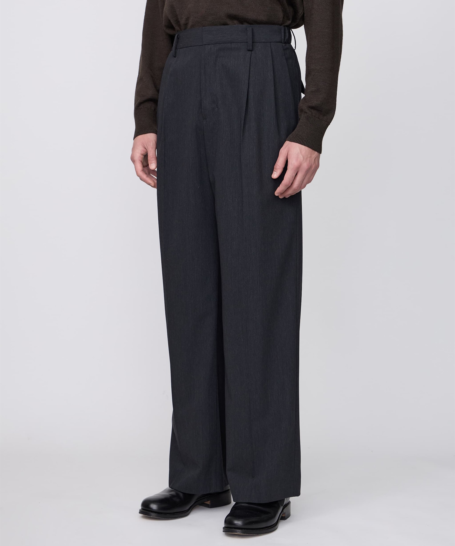 TWO TUCKS WIDE TROUSERS IRENISA