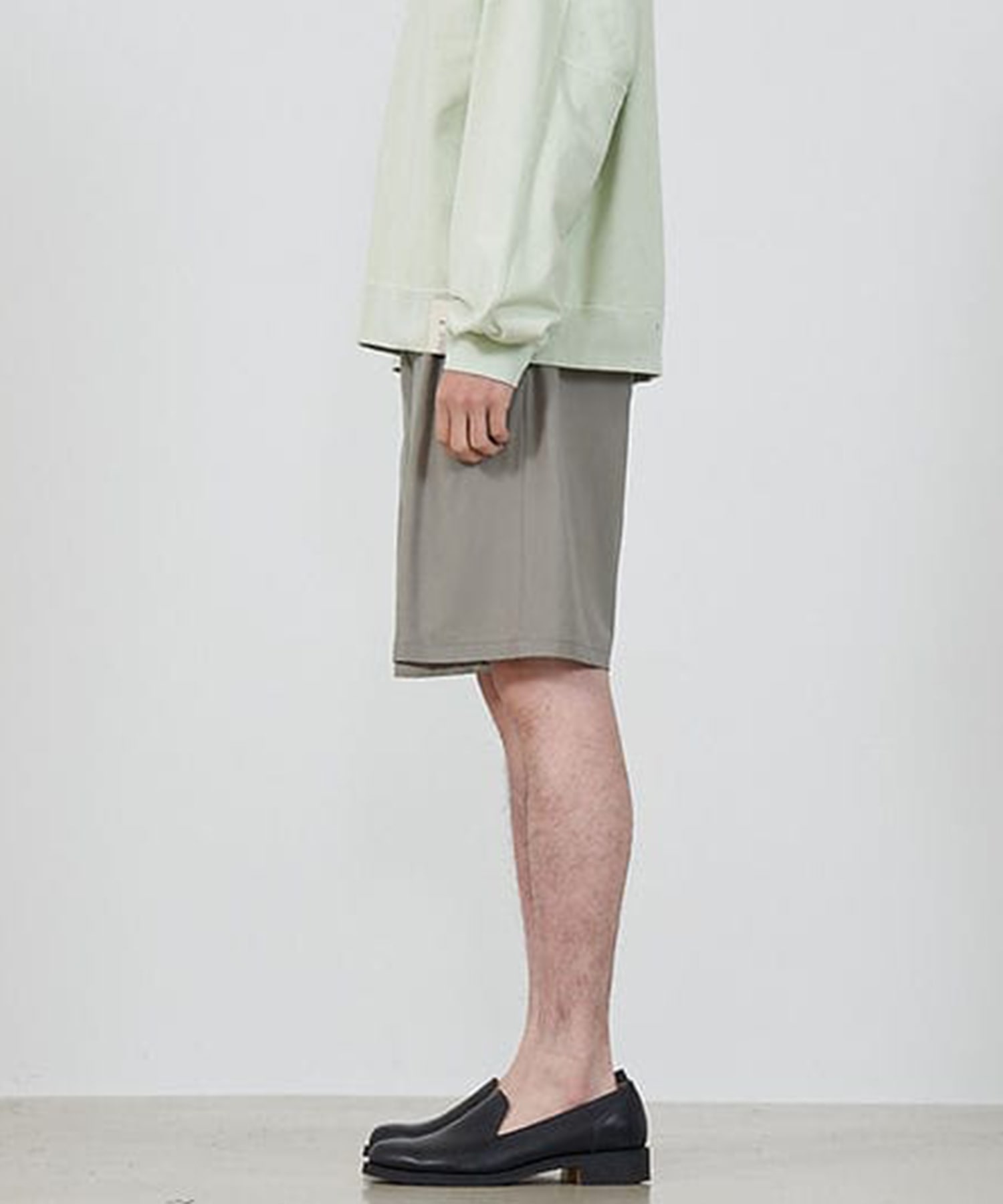 【ヨーク】WOOL TROPICAL WIDE-LEG EASY SHORTS YOKE