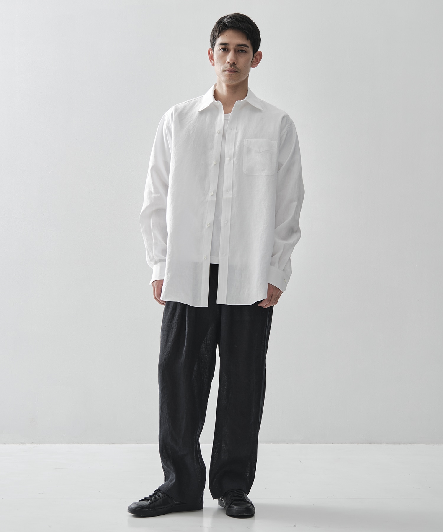 DOUBLE PLEATED EASY TROUSERS MARKAWARE