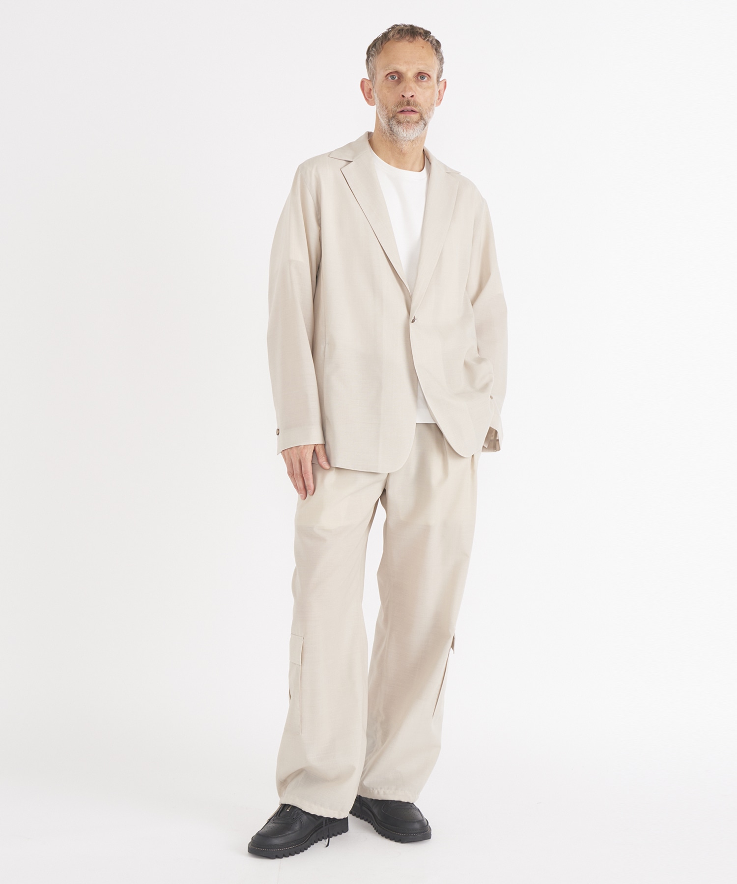 【イレニサ】別注 RELAXED SHOULDER JACKET IRENISA