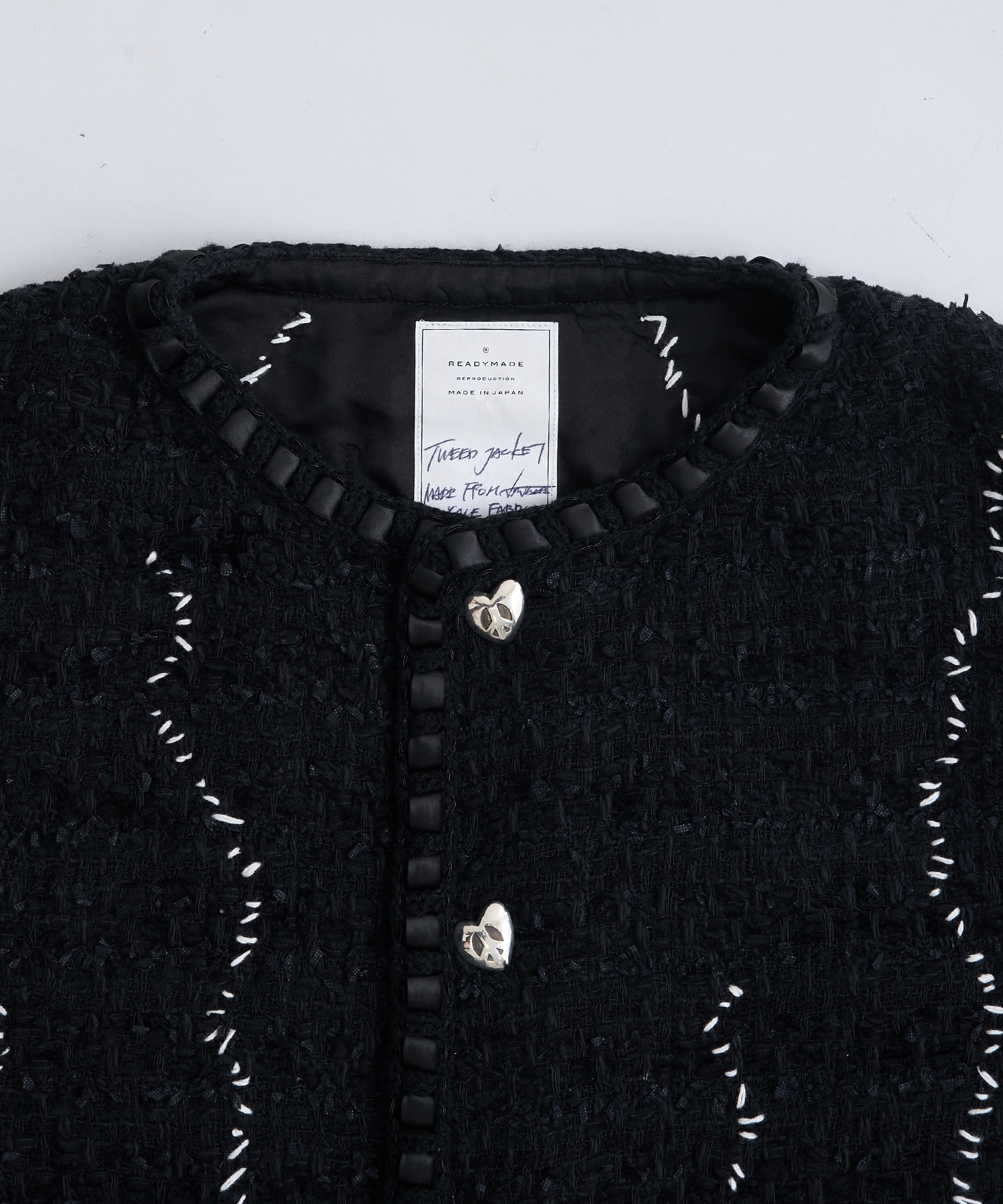 RE-TW-BK-00-00-264/TWEED HOBO JACKET READYMADE