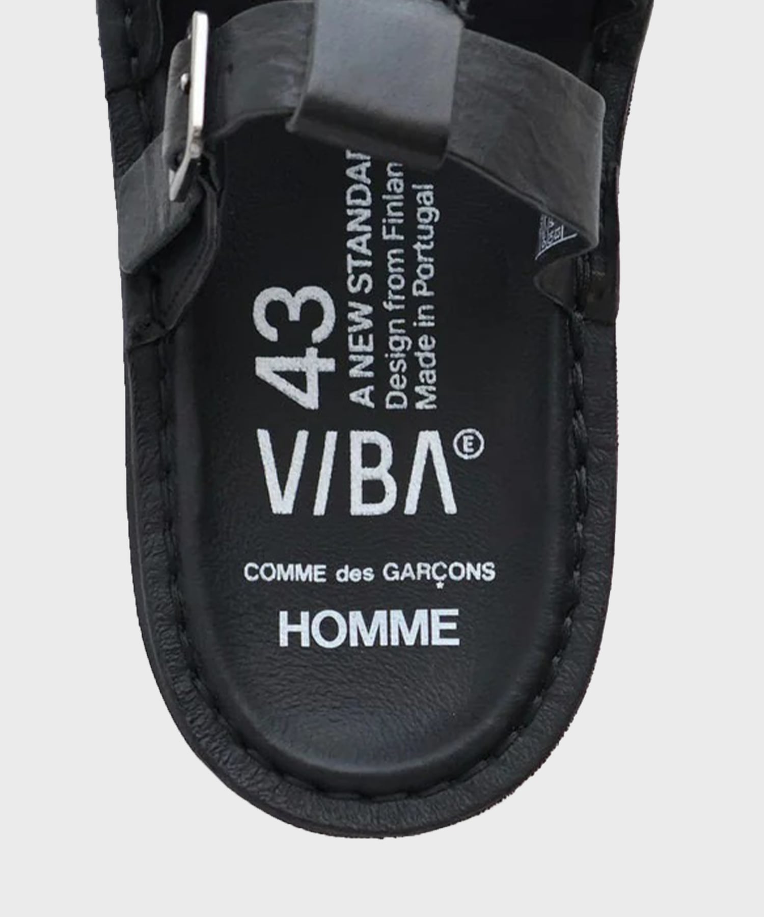HQ-K106-001 ステアスムース×スウェード VIBA Gurkha Sandal COMME des GARCONS HOMME