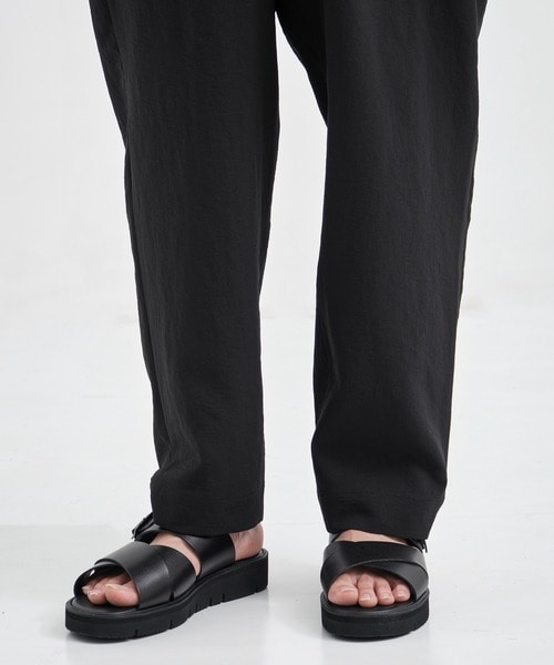 CROSS BELT SANDALS(GLOXI CUT MEDIUM SOLE) foot the coacher