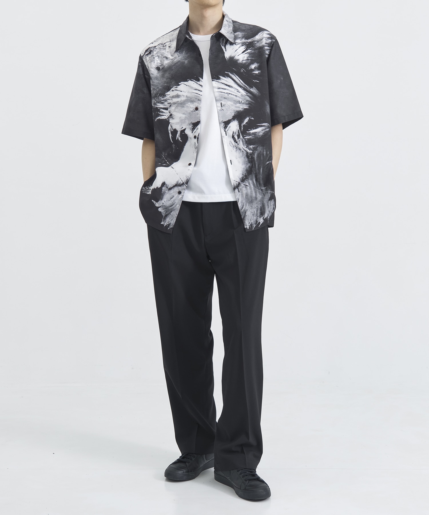 別注Drawing S/S Shirt TAAKK