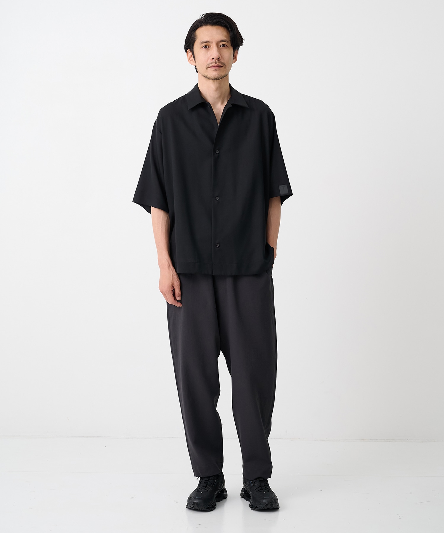 【エヌハリウッド】2261-SH53-004 HALF SLEEVE SHIRT N.HOOLYWOOD
