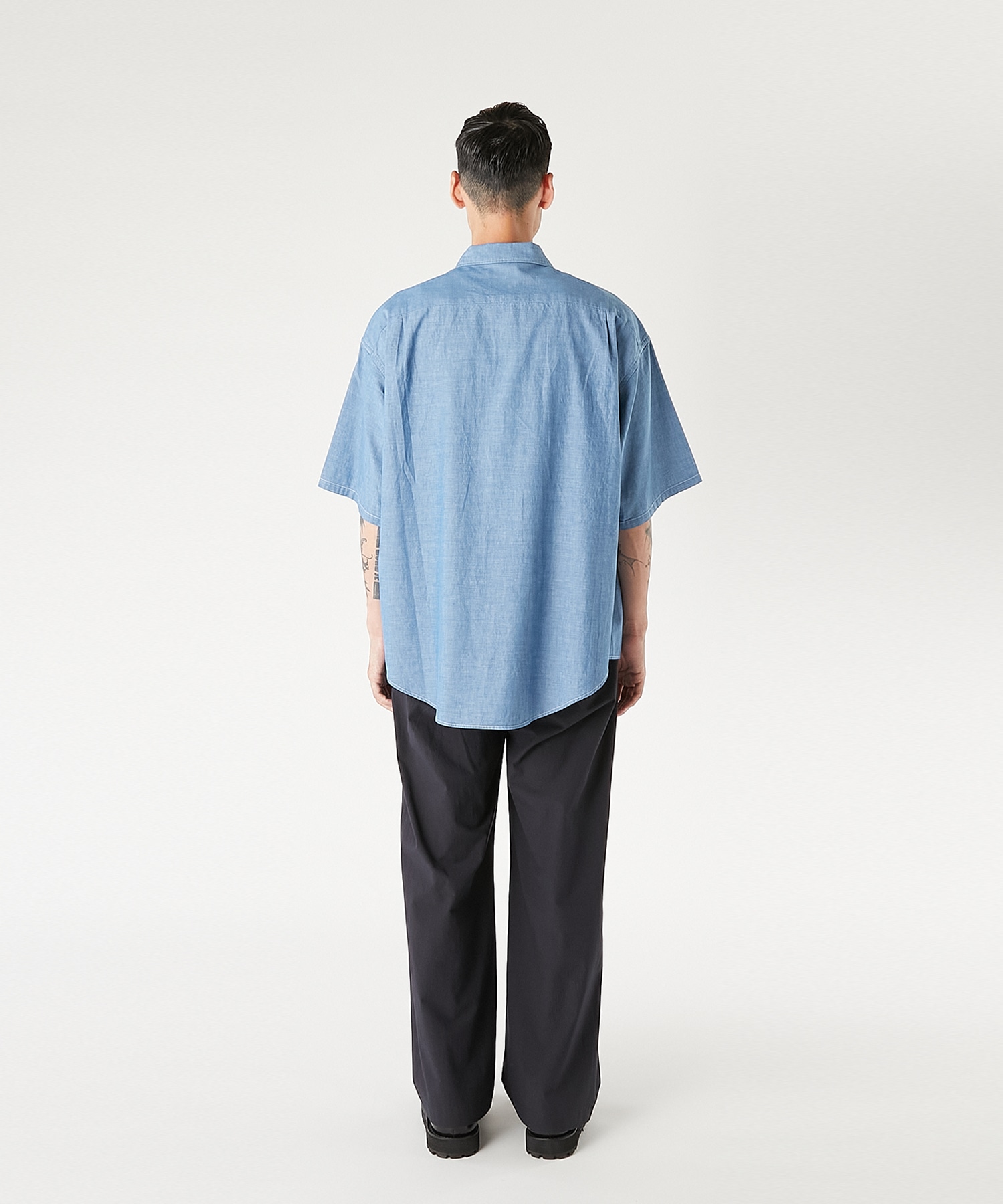 【エヌハリウッド】2261-SH60-027 HALF SLEEVE SHIRT N.HOOLYWOOD