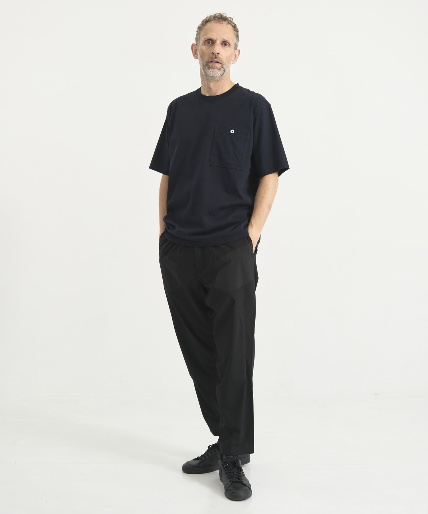別注 ONE EYELET POCKET TEE White Mountaineering