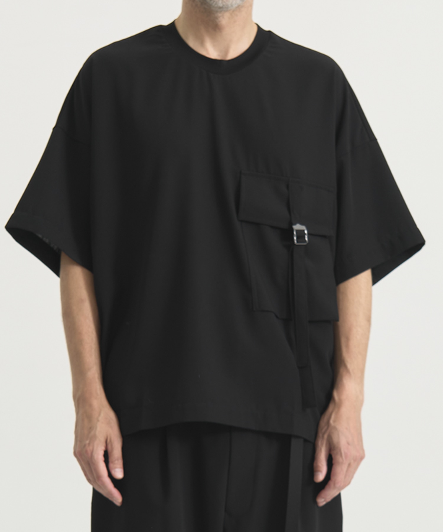 別注Belt Pocket Cropped S/S TEE UJOH HOMME