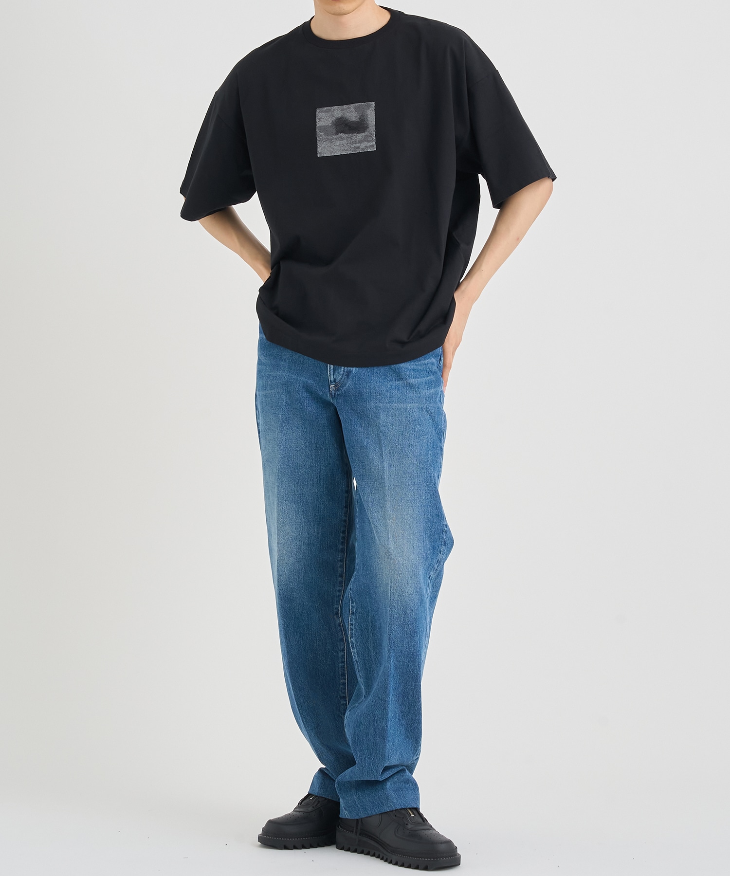 EMBROIDERY T-SHIRT YOKE