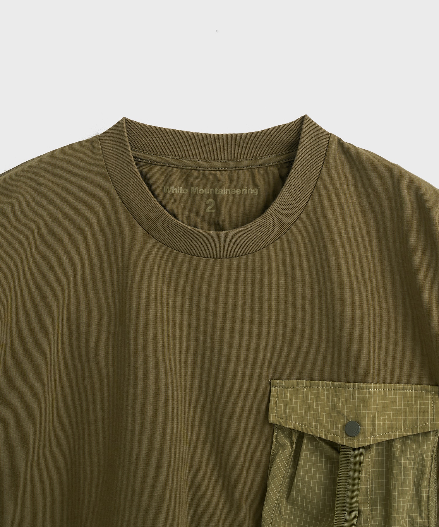 TAPE POCKET T-SHIRT White Mountaineering