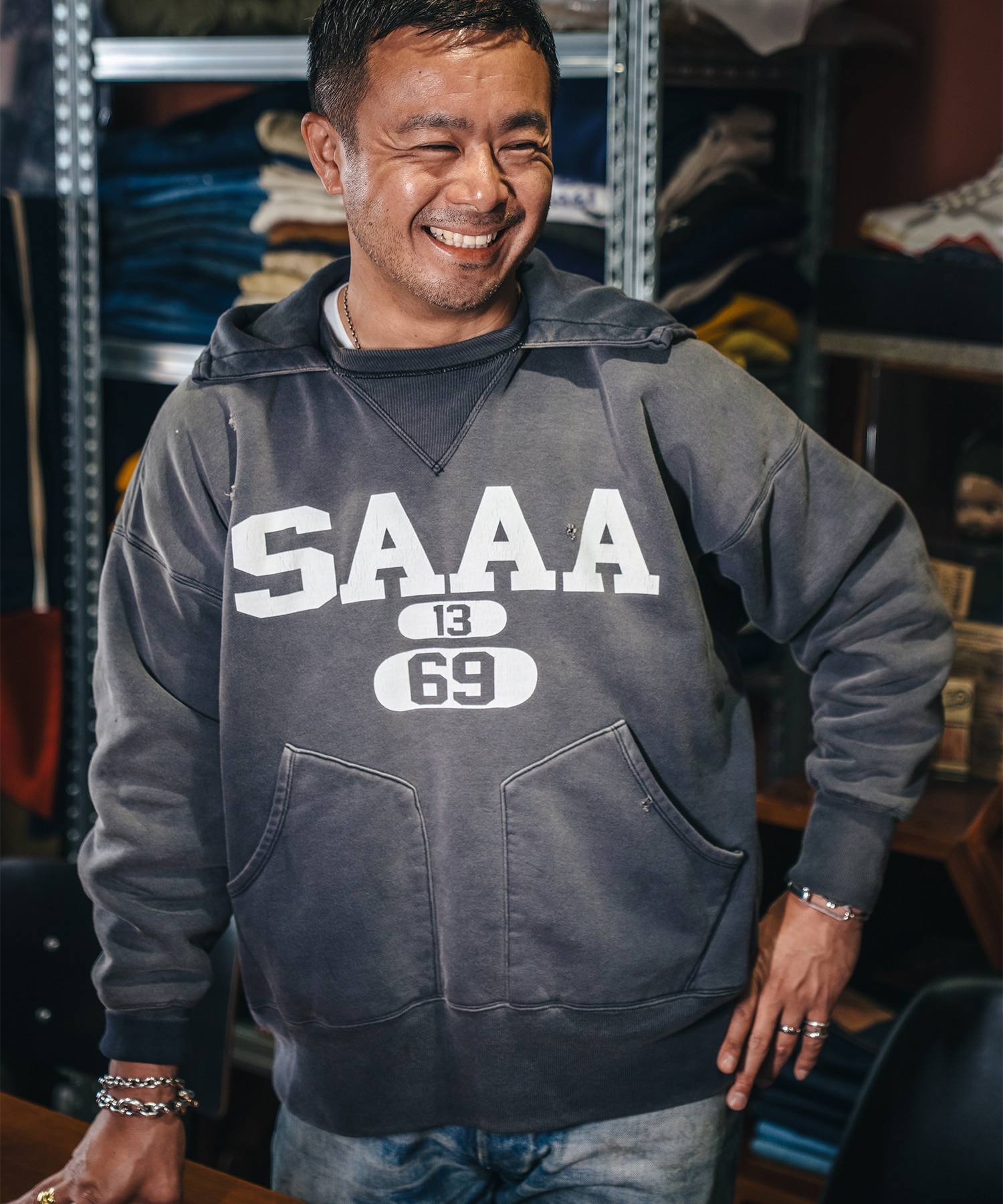 SM-HR1-0000-C58 BerBerJin HOODIE SAINT MXXXXXX