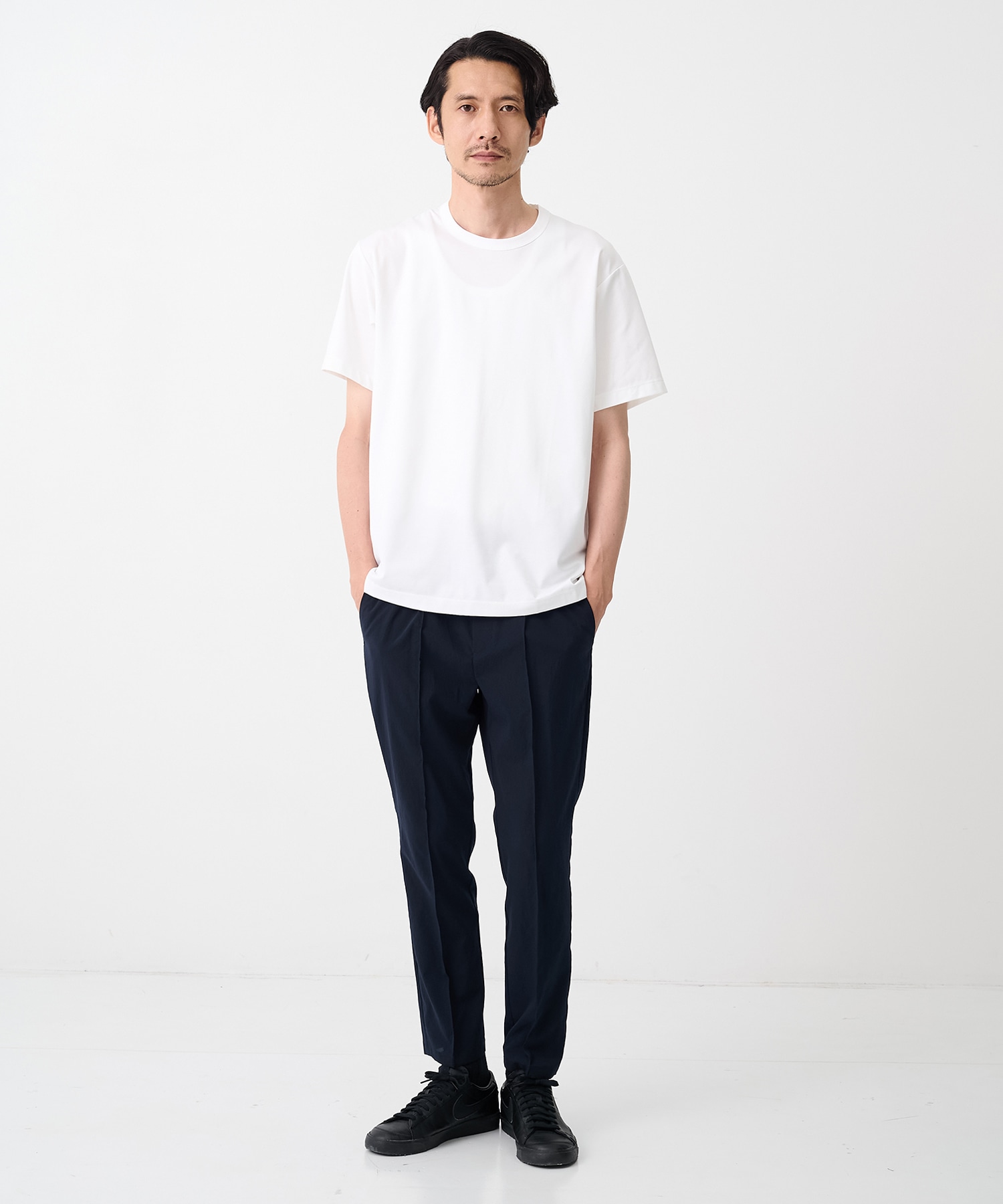 着た方が涼しい Pintucrease Tapered Pants THE TOKYO