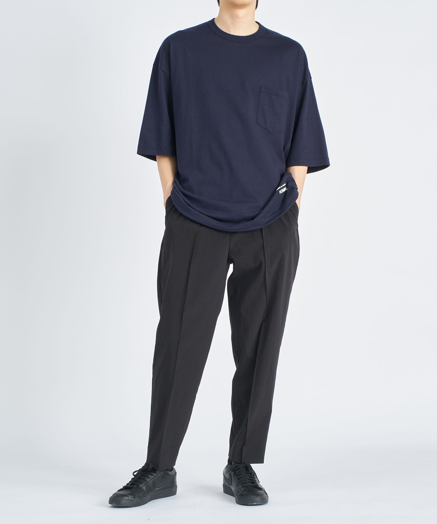 着た方が涼しい Pintucrease Wide Tapered Pants THE TOKYO