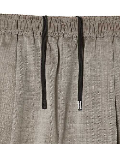 【エヌハリウッド】2261-CP50-004 2TUCK EASY HALF PANTS N.HOOLYWOOD