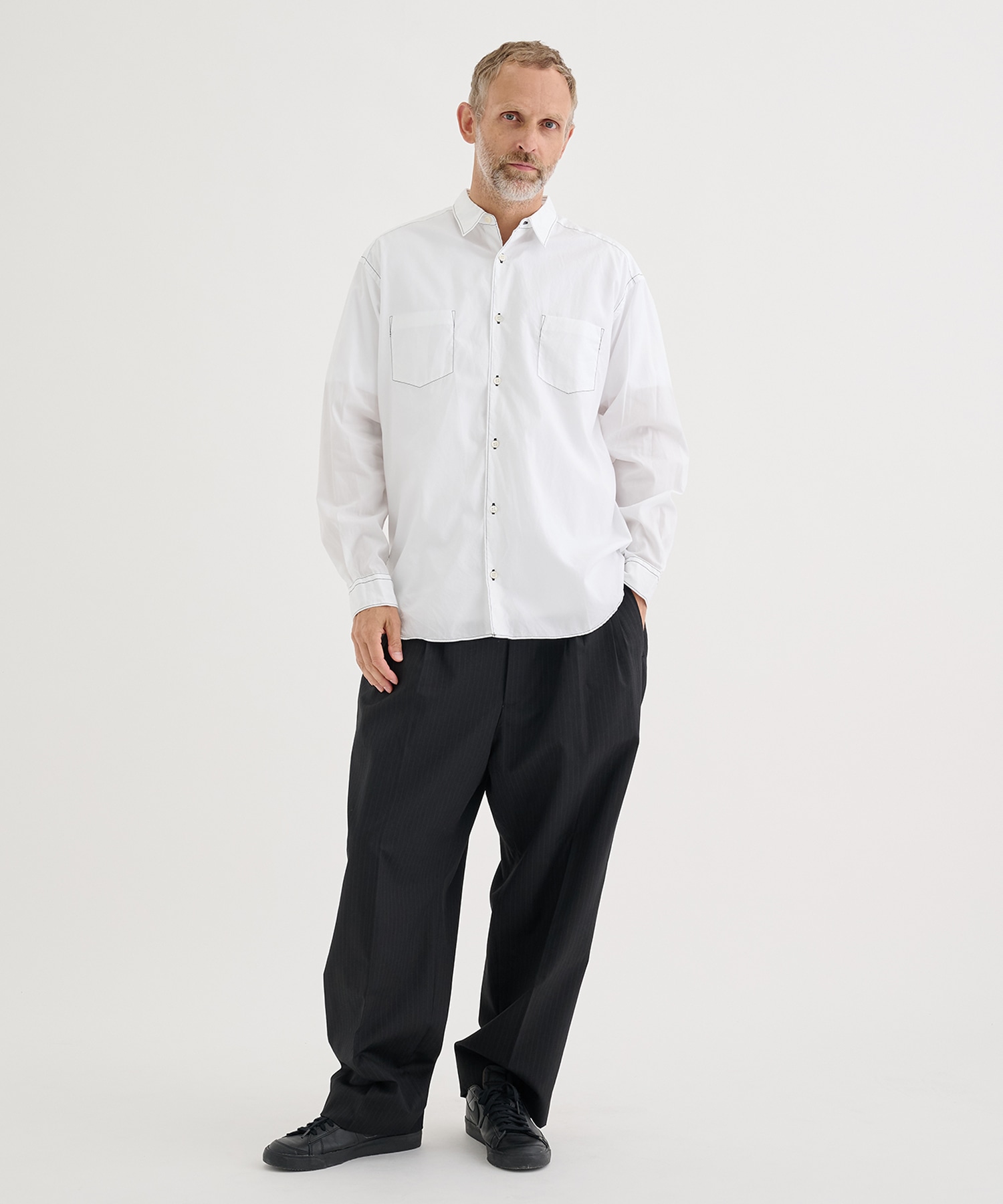 HP-B013-051 L/S SHIRT COMME des GARCONS HOMME