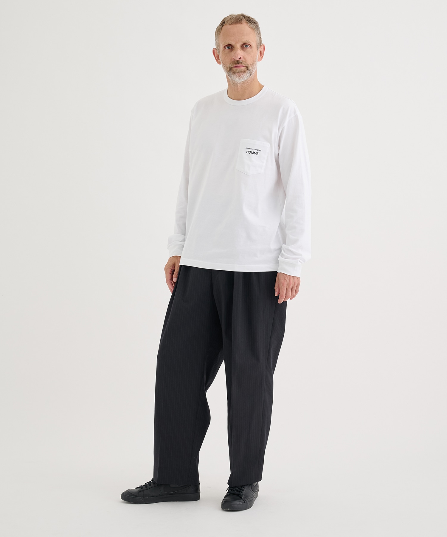 【コムデギャルソンオム】HP-T102-051 L/S TEE COMME des GARCONS HOMME