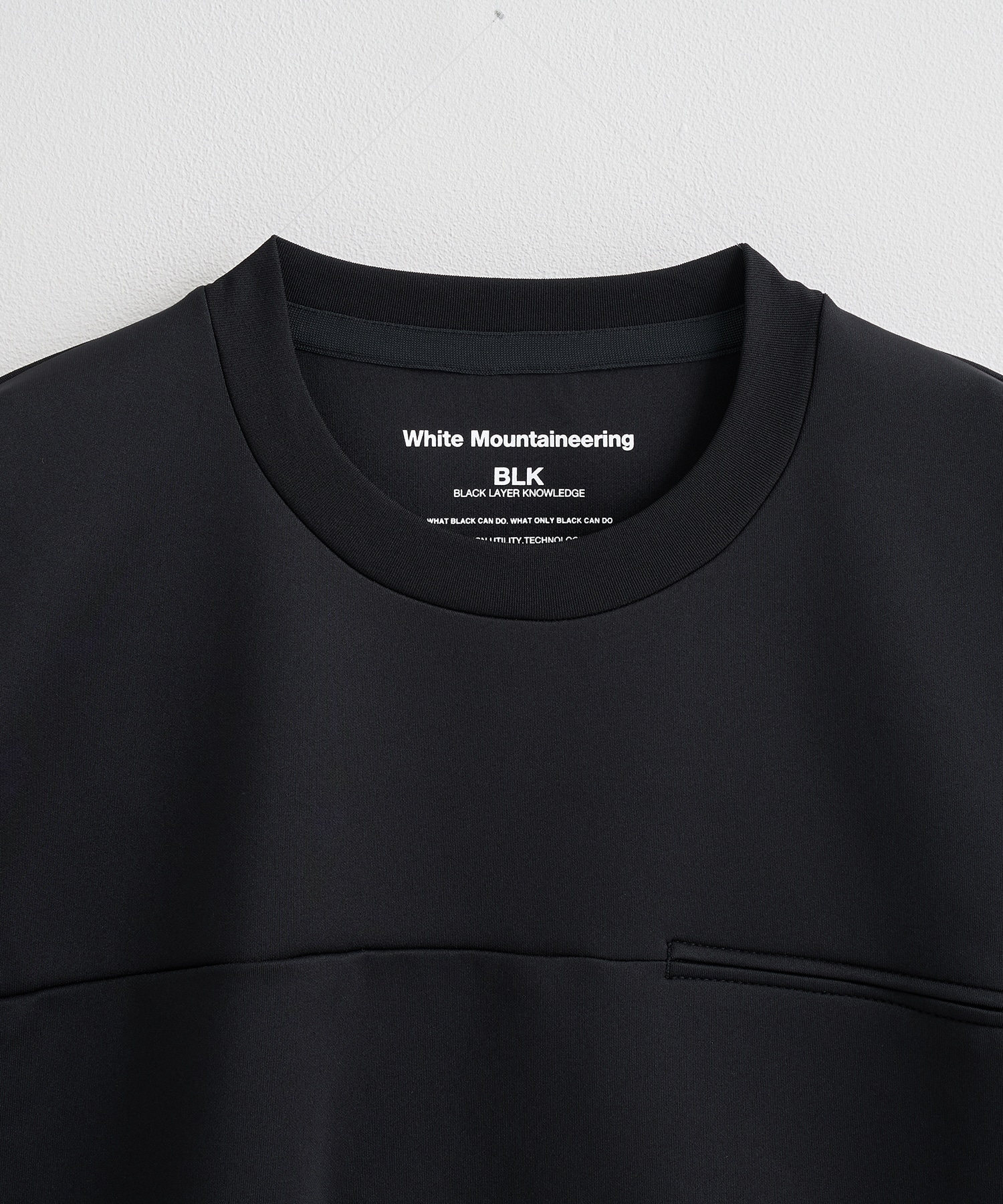 SCUBA KNIT LONG SLEEVE T-SHIRT White Mountaineering