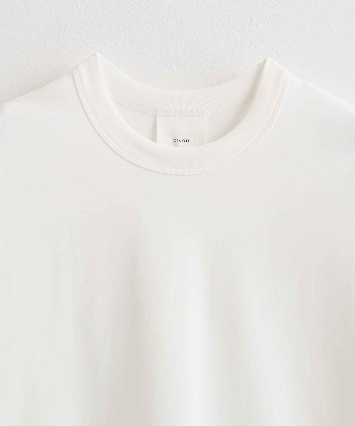 COTTON JERSEY LONG SLEEVE T-SHIRT CINOH