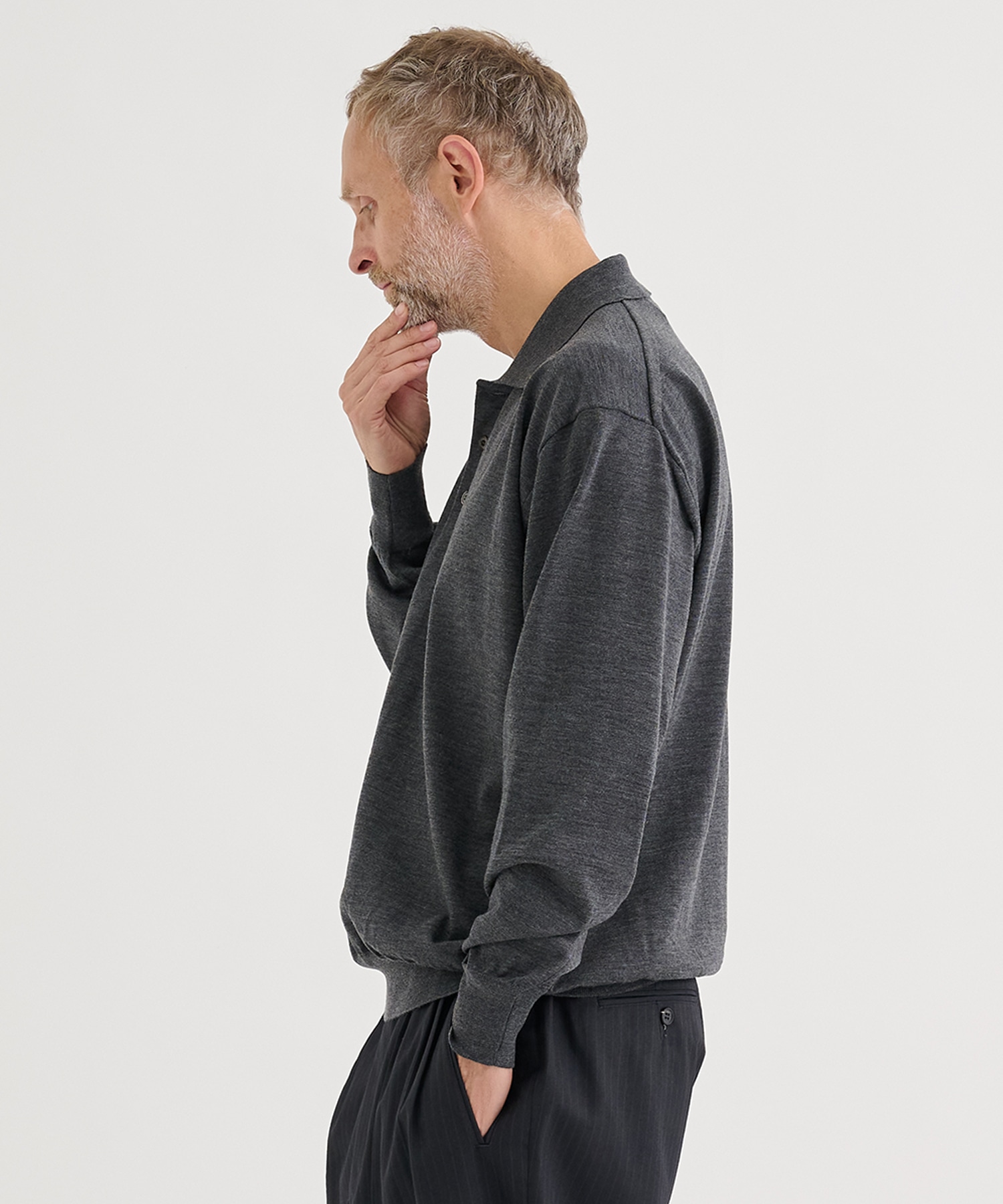 HP-N009-051 KNIT POLO COMME des GARCONS HOMME