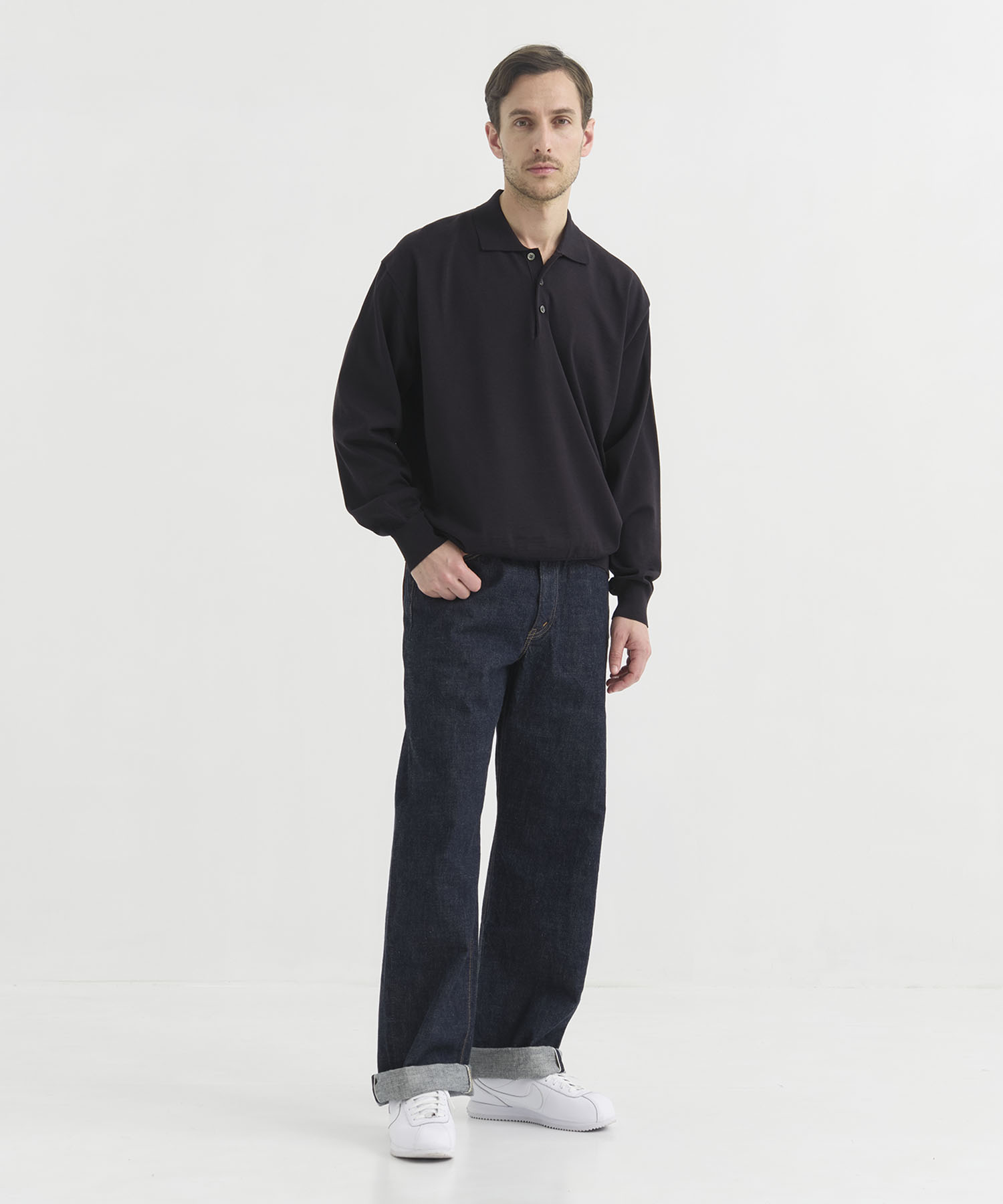 HP-N009-051 KNIT POLO COMME des GARCONS HOMME