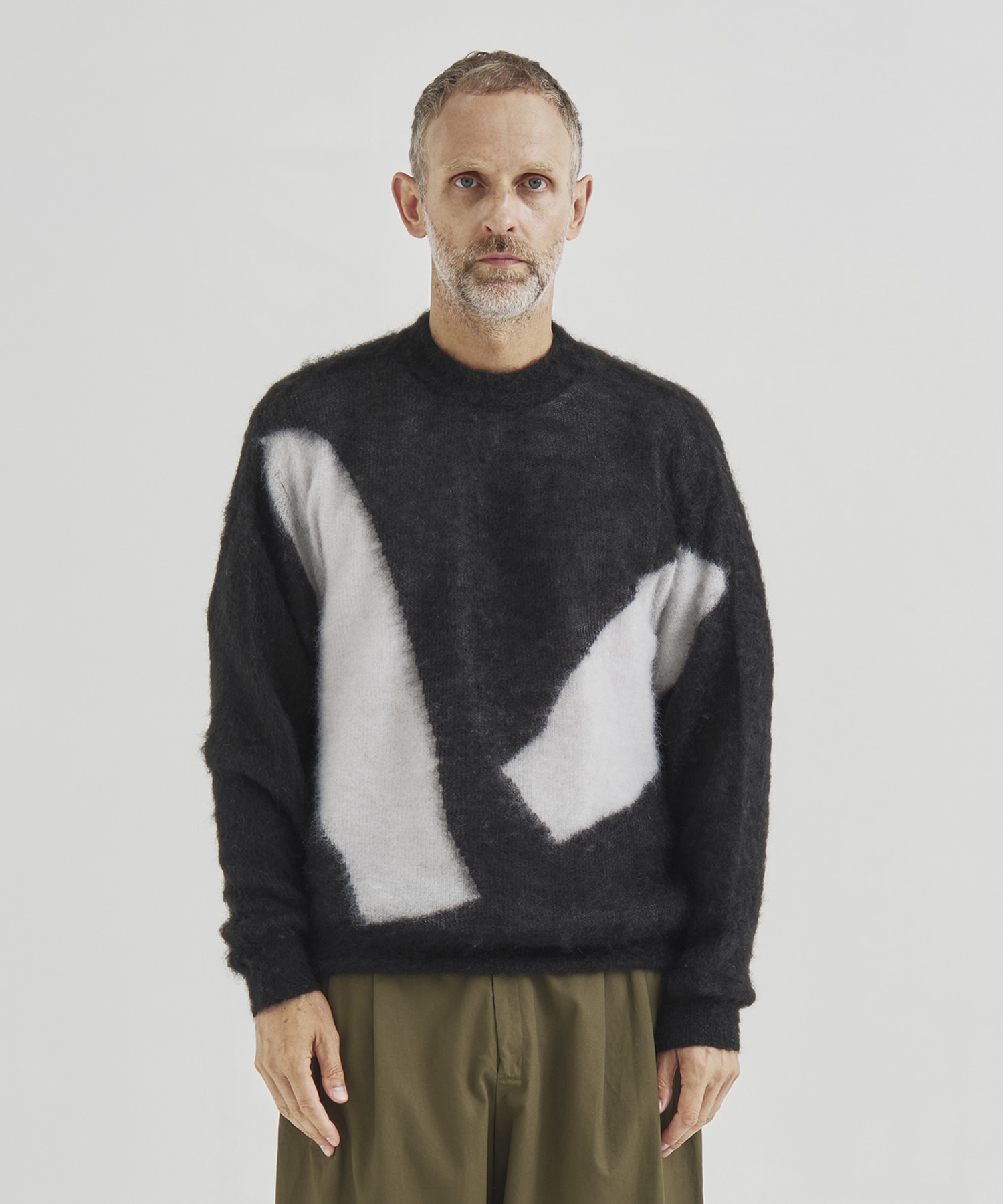 Photogram Intarsia Sweater YOKE
