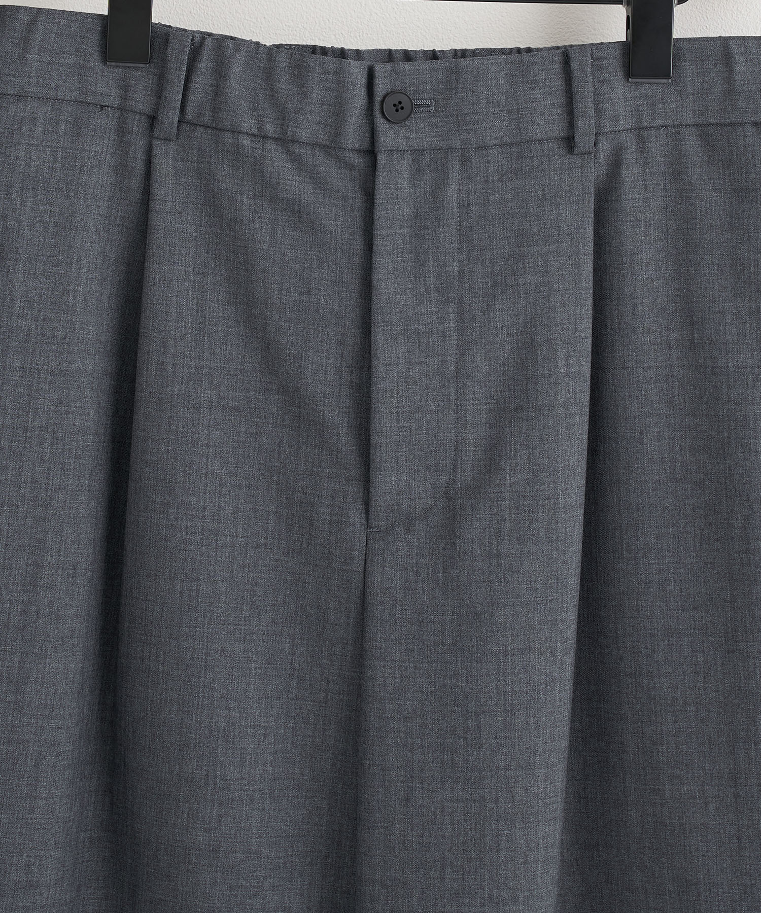 WOOL TORPICAL LOOSE FIT PANTS ATON