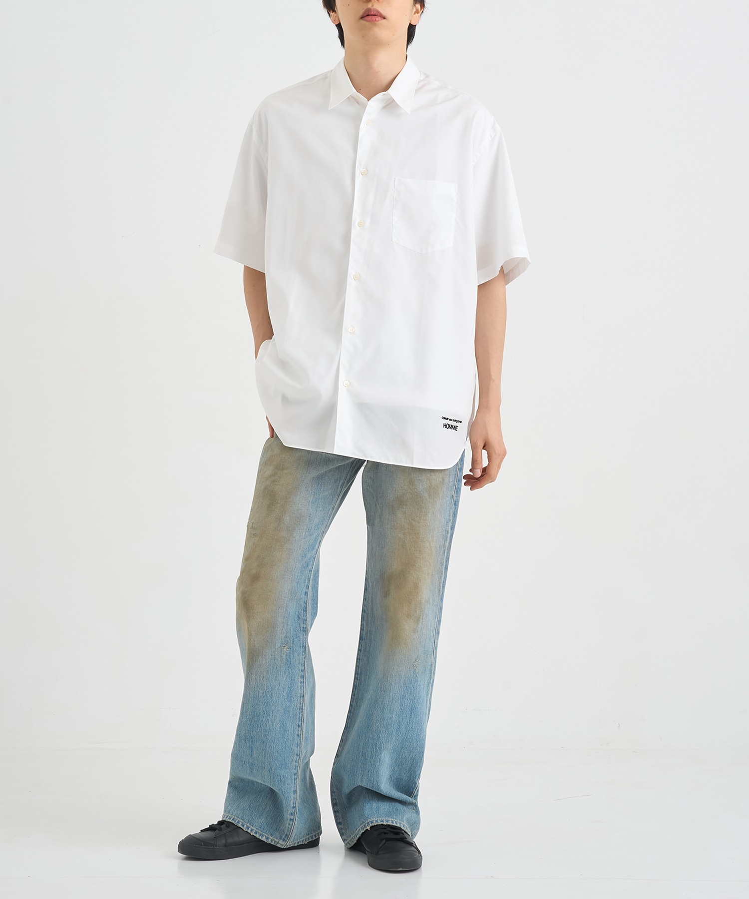 FLARE DENIM JEANS ssstein