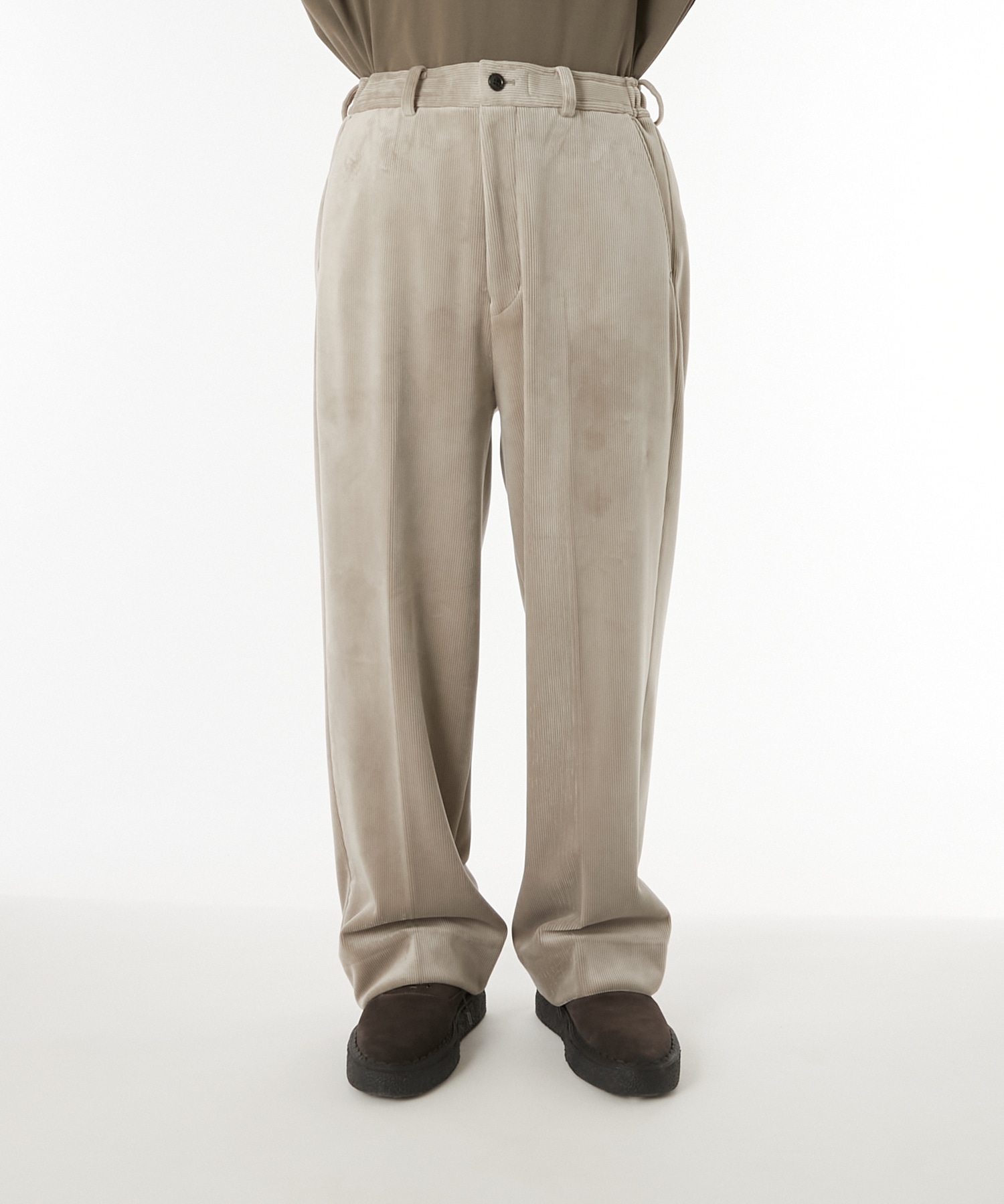 2252-PT20-008 WIDE STRAIGHT TROUSERS N.HOOLYWOOD