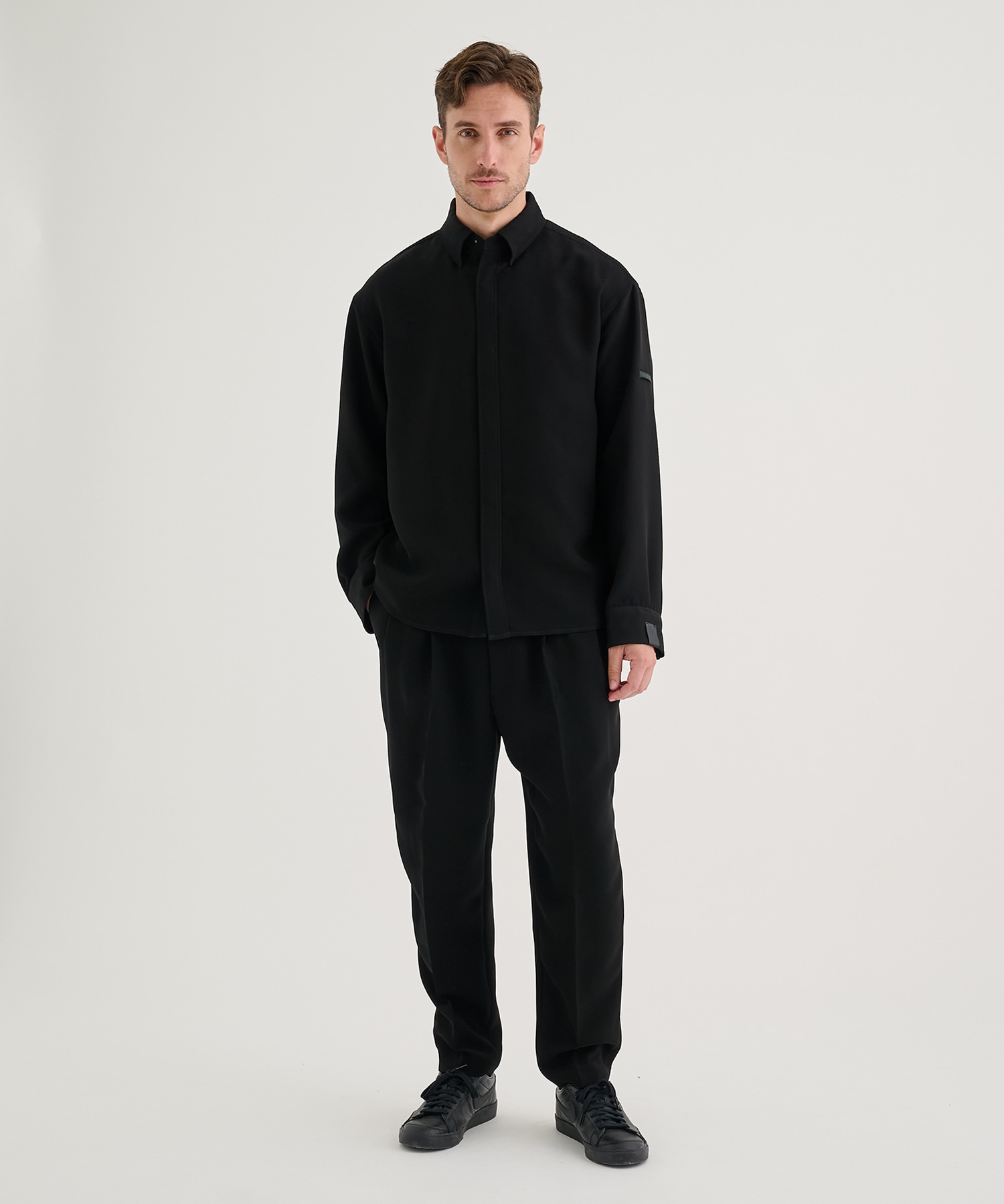 ★あの★【試着のみ】T. japan strap pants グレー テックスナイロン ミリタリーカーゴパンツ グレージュ