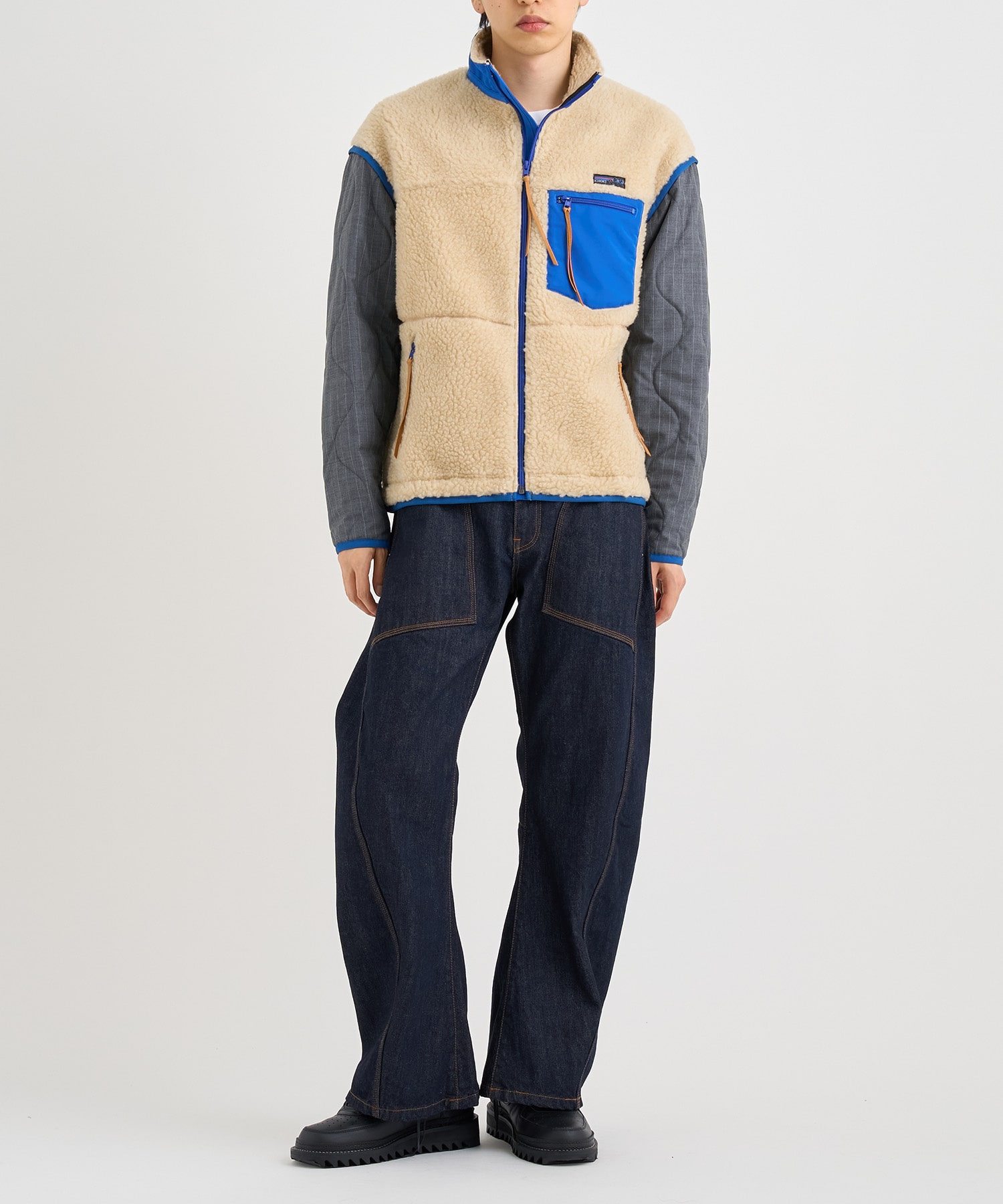 Freece-texture jacket 
