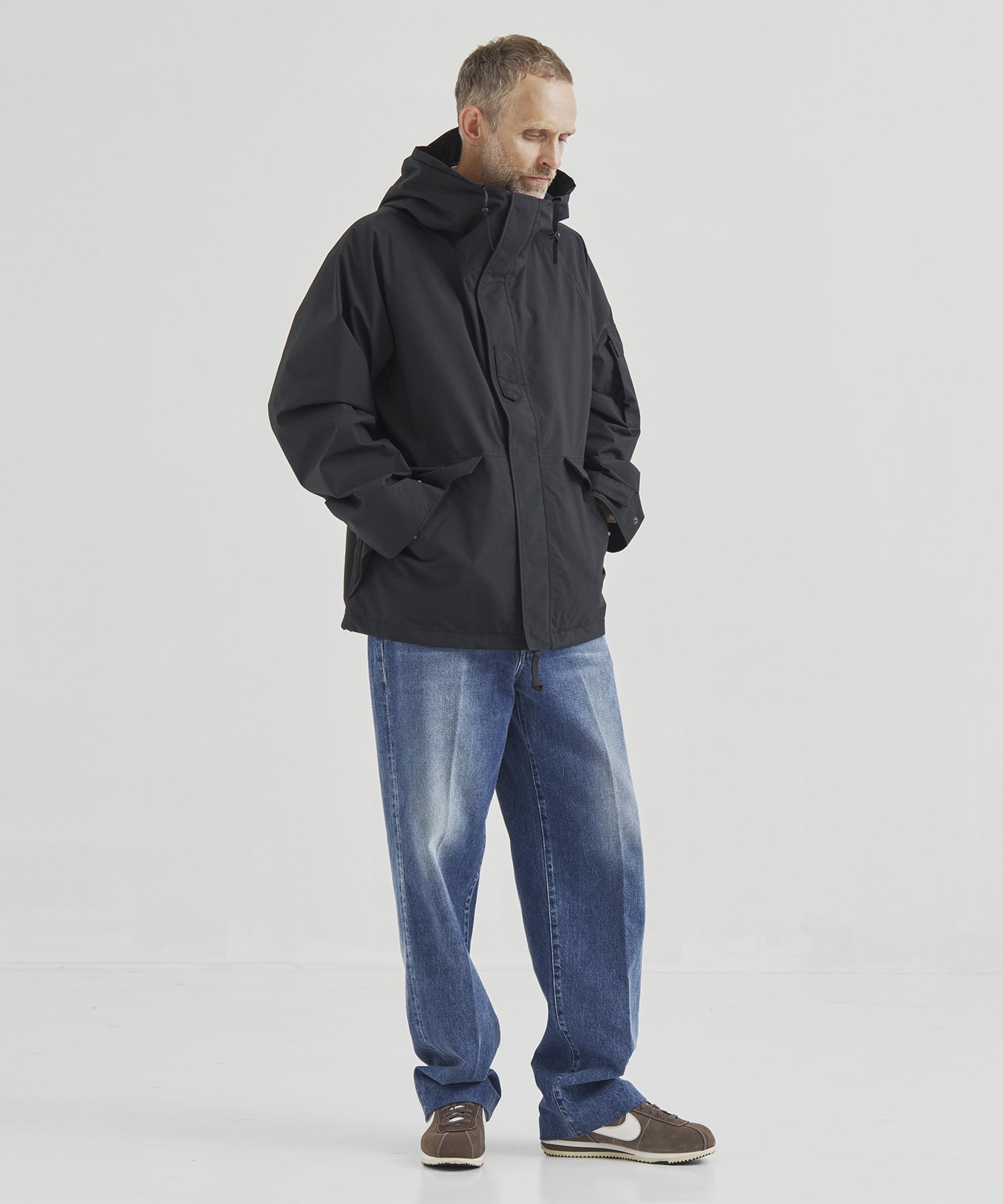 2L NYLON GORE-TEX Cruiser Jacket nanamica