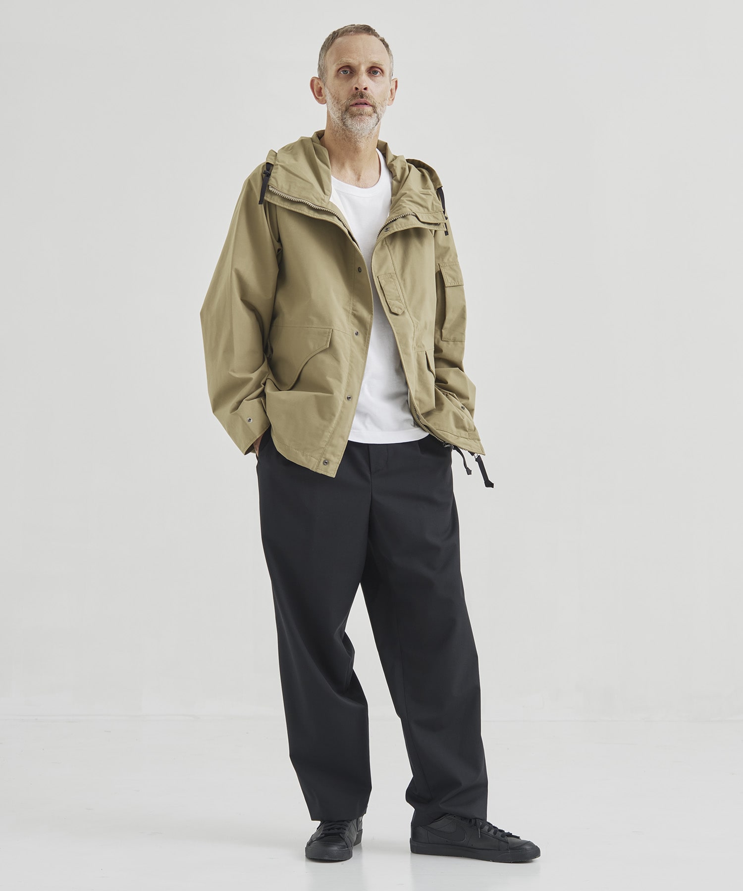 2L NYLON GORE-TEX Cruiser Jacket nanamica