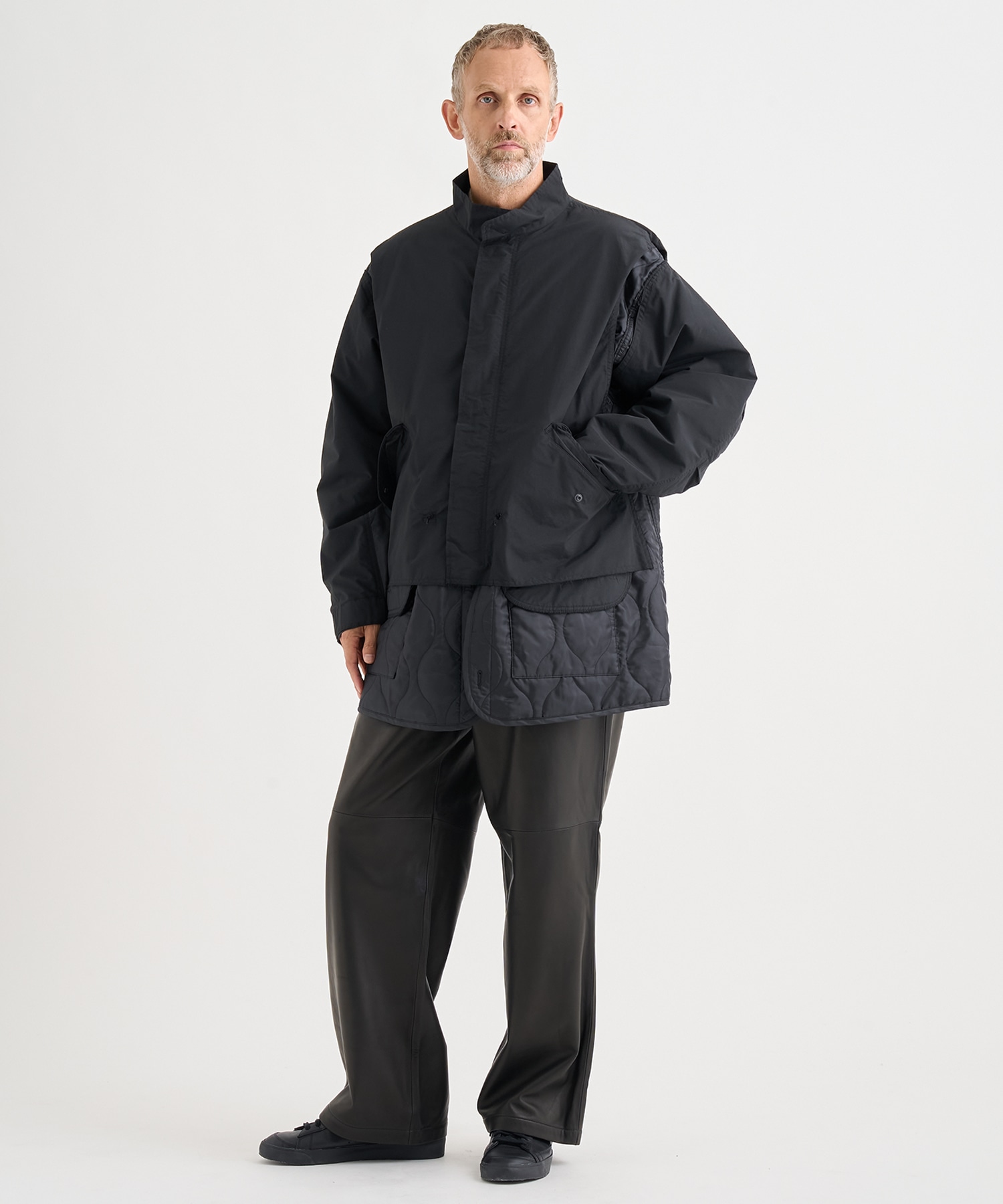 ジャケット・アウター YOKE/QUILTED MILITARY BLOUSON YOKE - 【残り一点】Connected Military Blouson | ACRMTSM