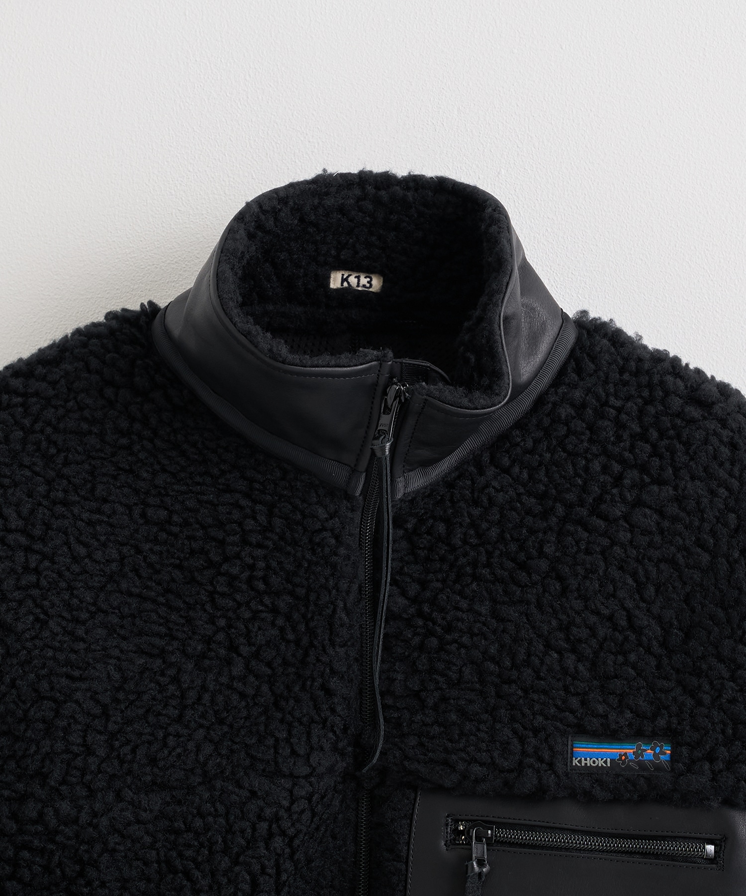 別注Freece-texture jacket KHOKI