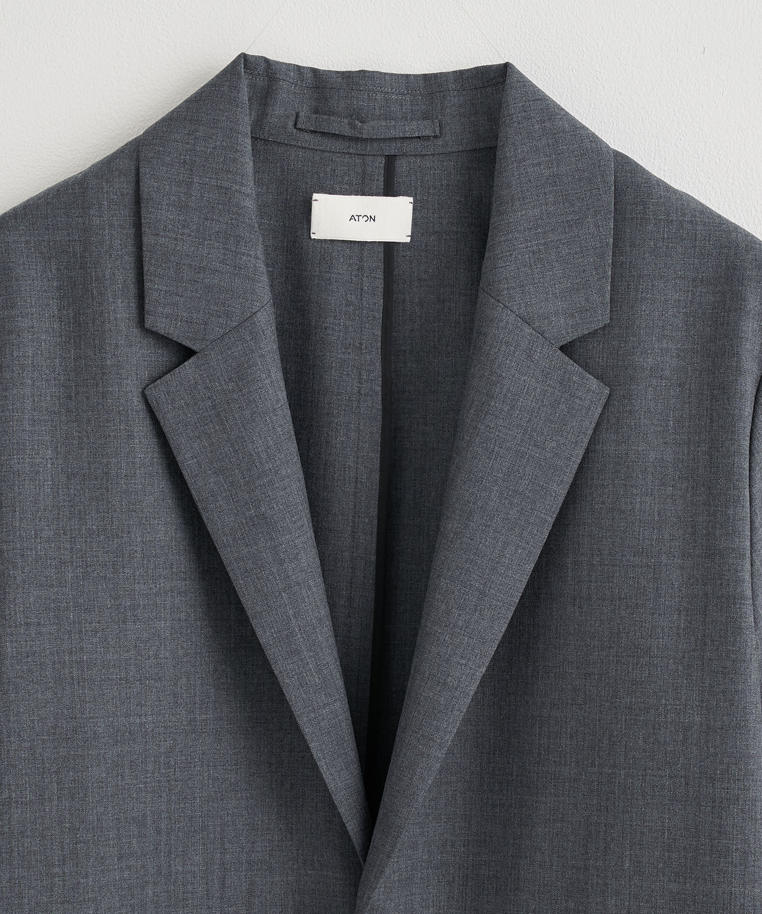 WOOL TORPICAL TAILORED JACKET ATON