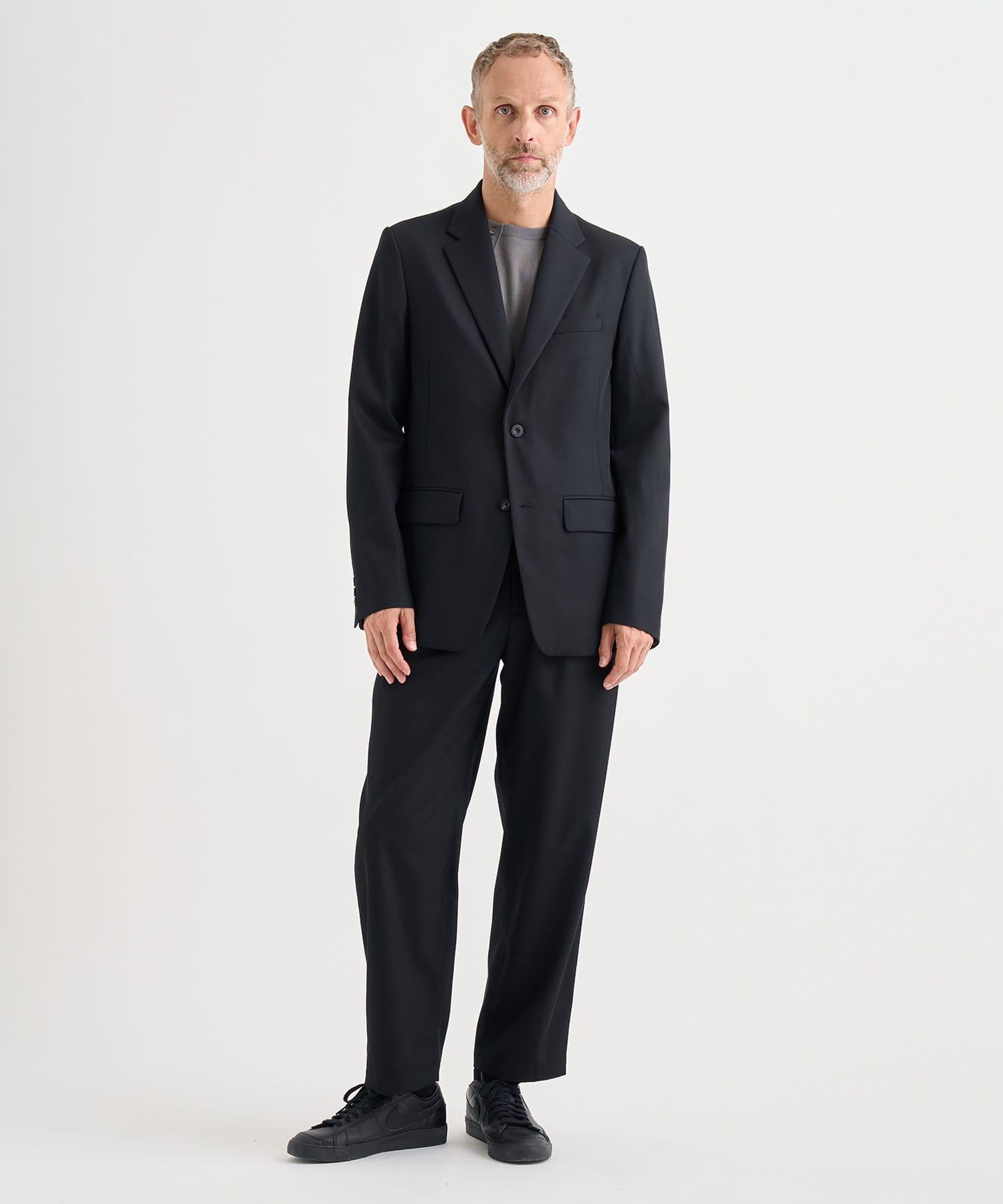 NOTCHED LAPEL SINGLE JAKET IRENISA