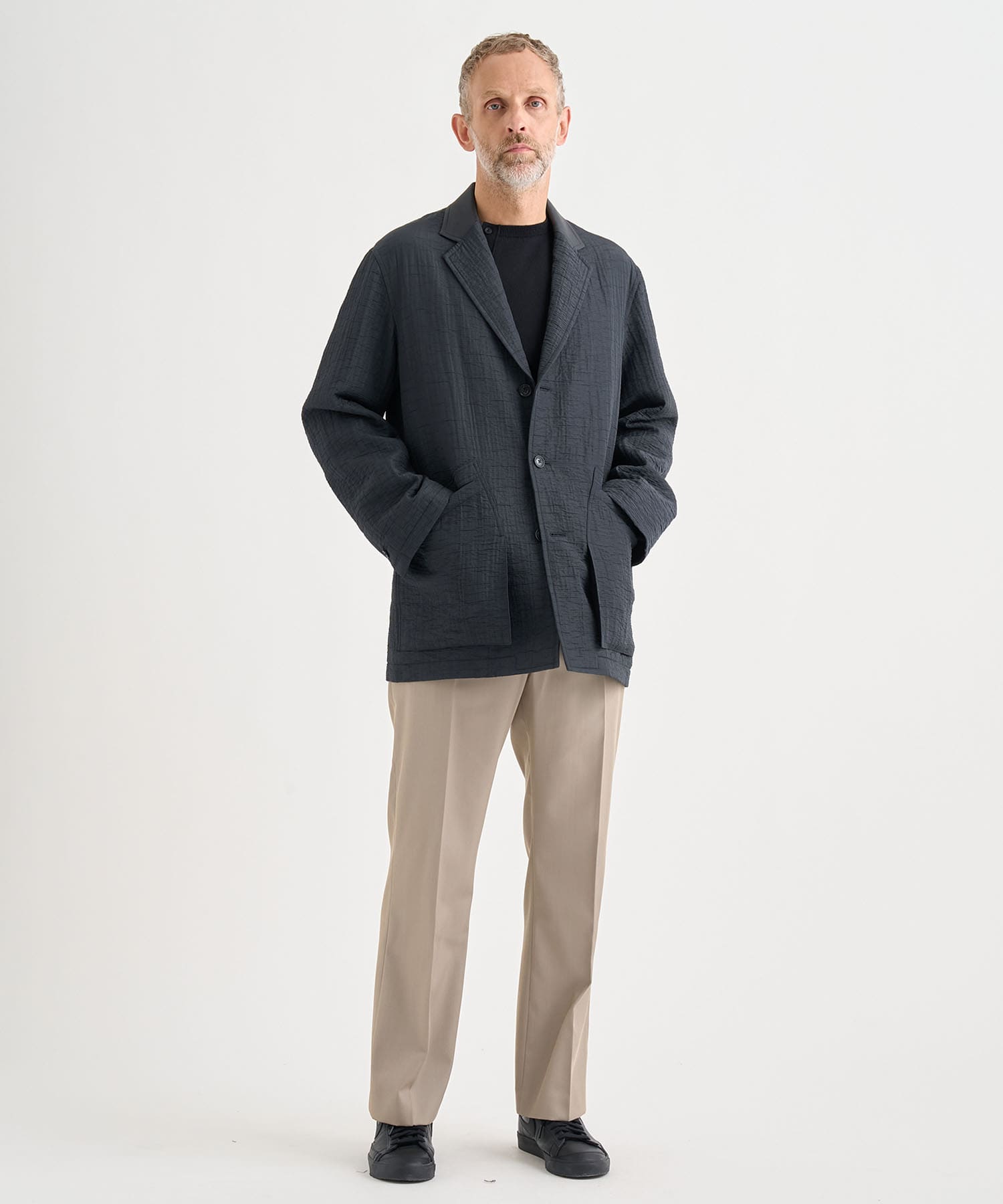 LEATHER -COLLAR JACKET IRENISA
