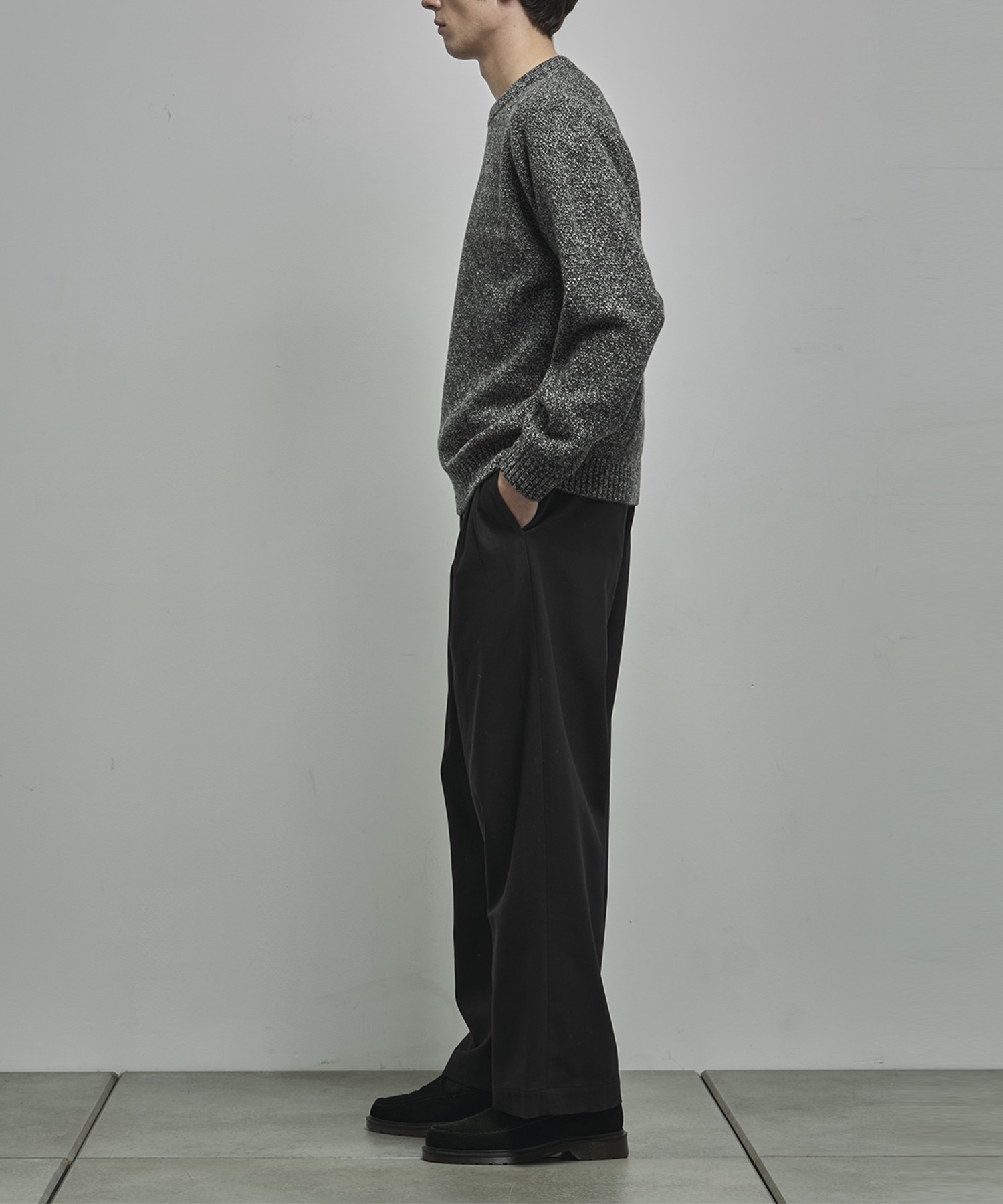 LAMBS WOOL CREWNECK SWEATER ATON