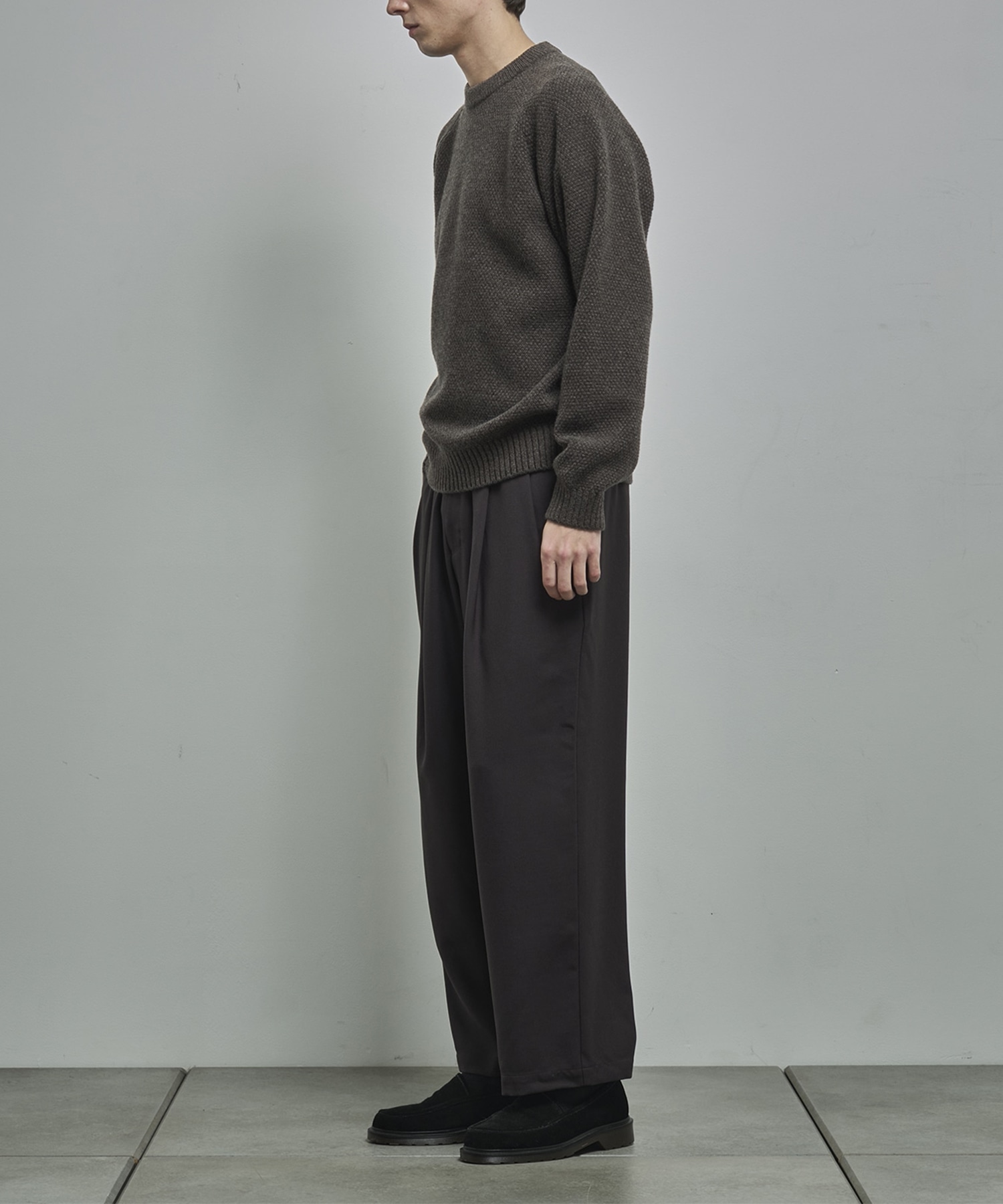 LAMBS WOOL CREWNECK SWEATER ATON